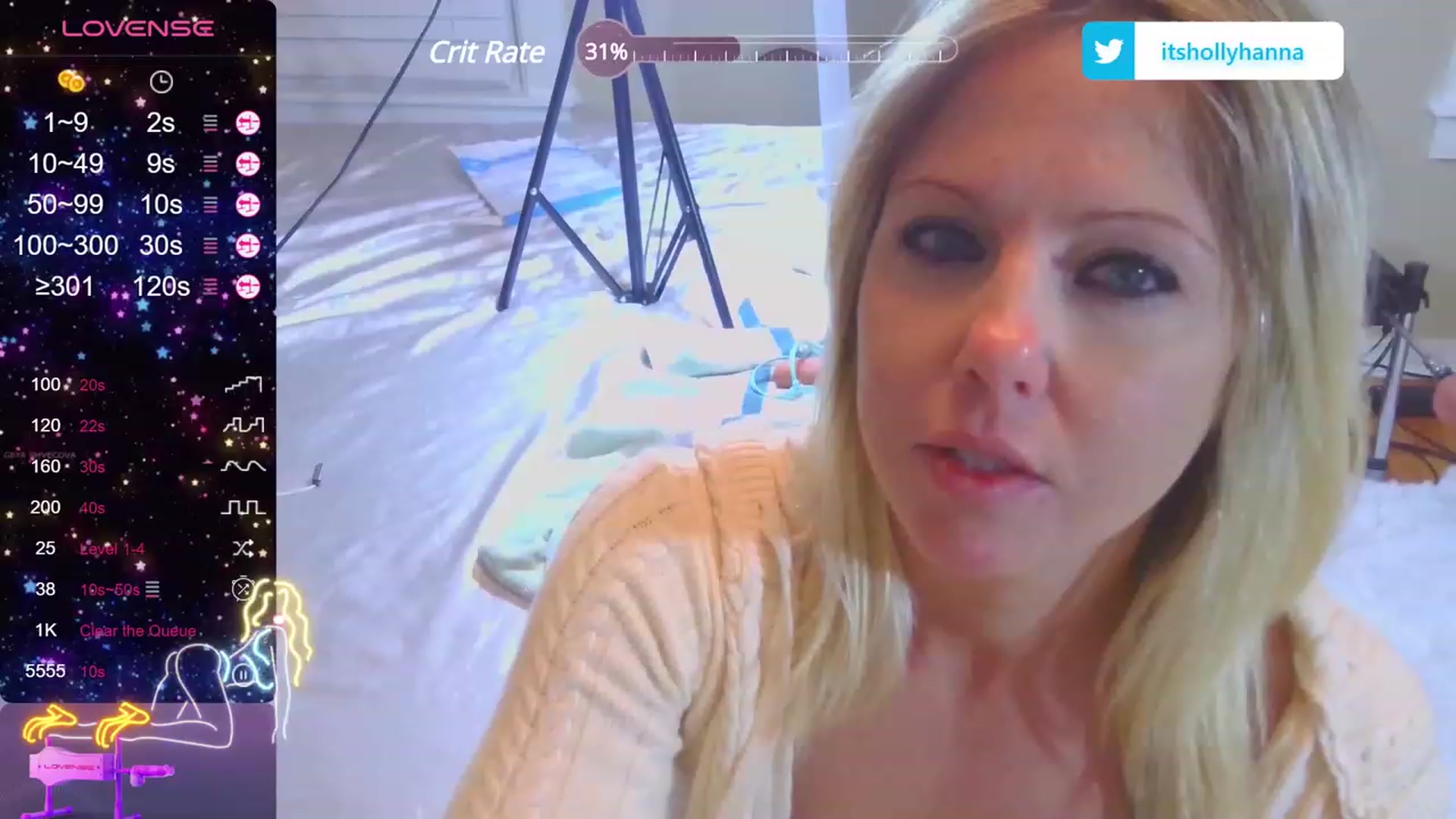 Gallery image thumbnail from HollyHanna's myfreecams stream on, 10/11/2023, 02:10 image 5 of 20