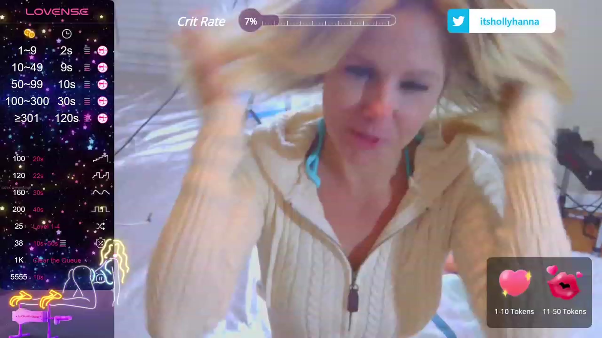 Gallery image thumbnail from HollyHanna's myfreecams stream on, 10/11/2023, 02:10 image 6 of 20