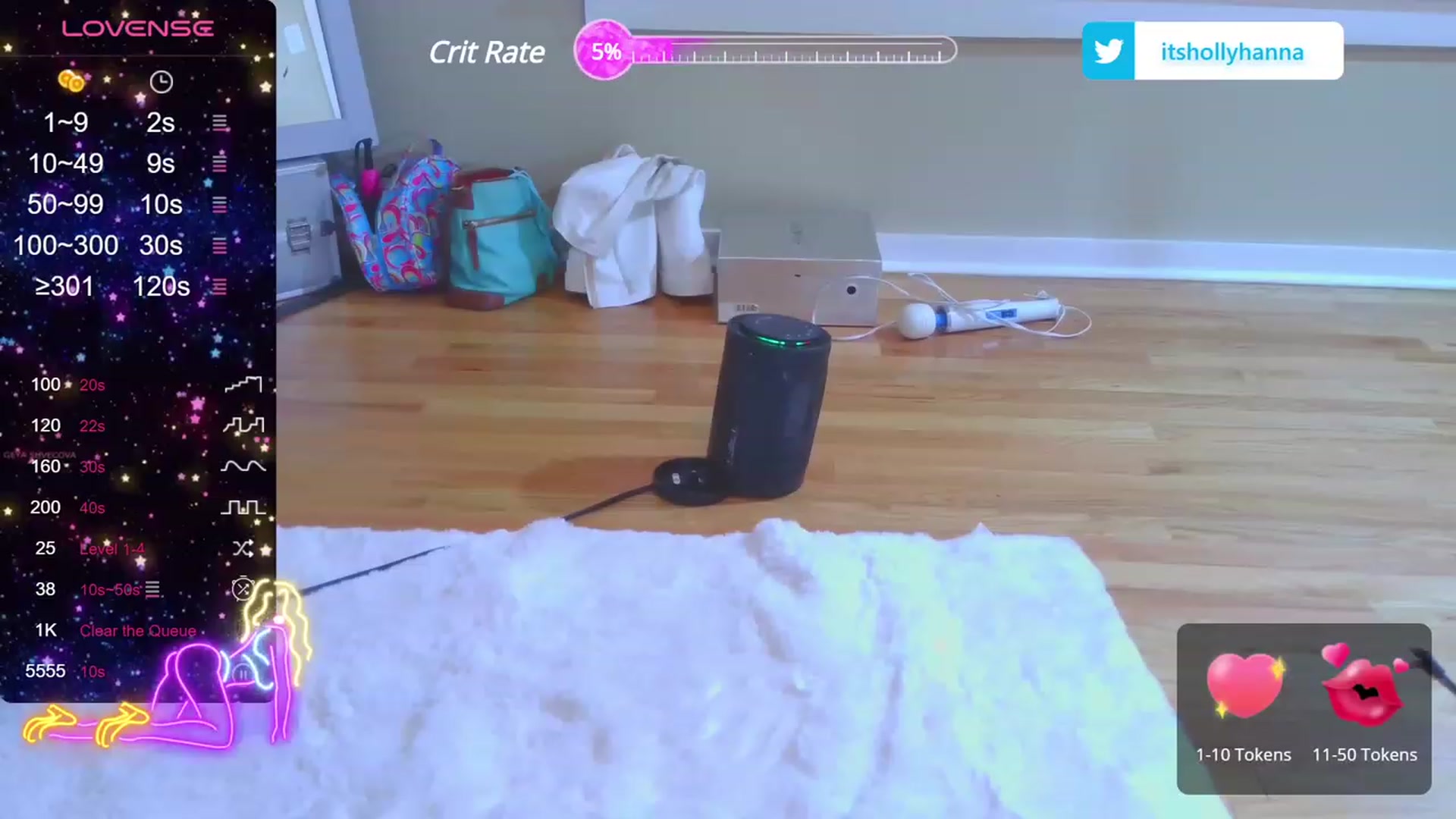 Gallery image thumbnail from HollyHanna's myfreecams stream on, 10/12/2023, 01:11 image 4 of 20