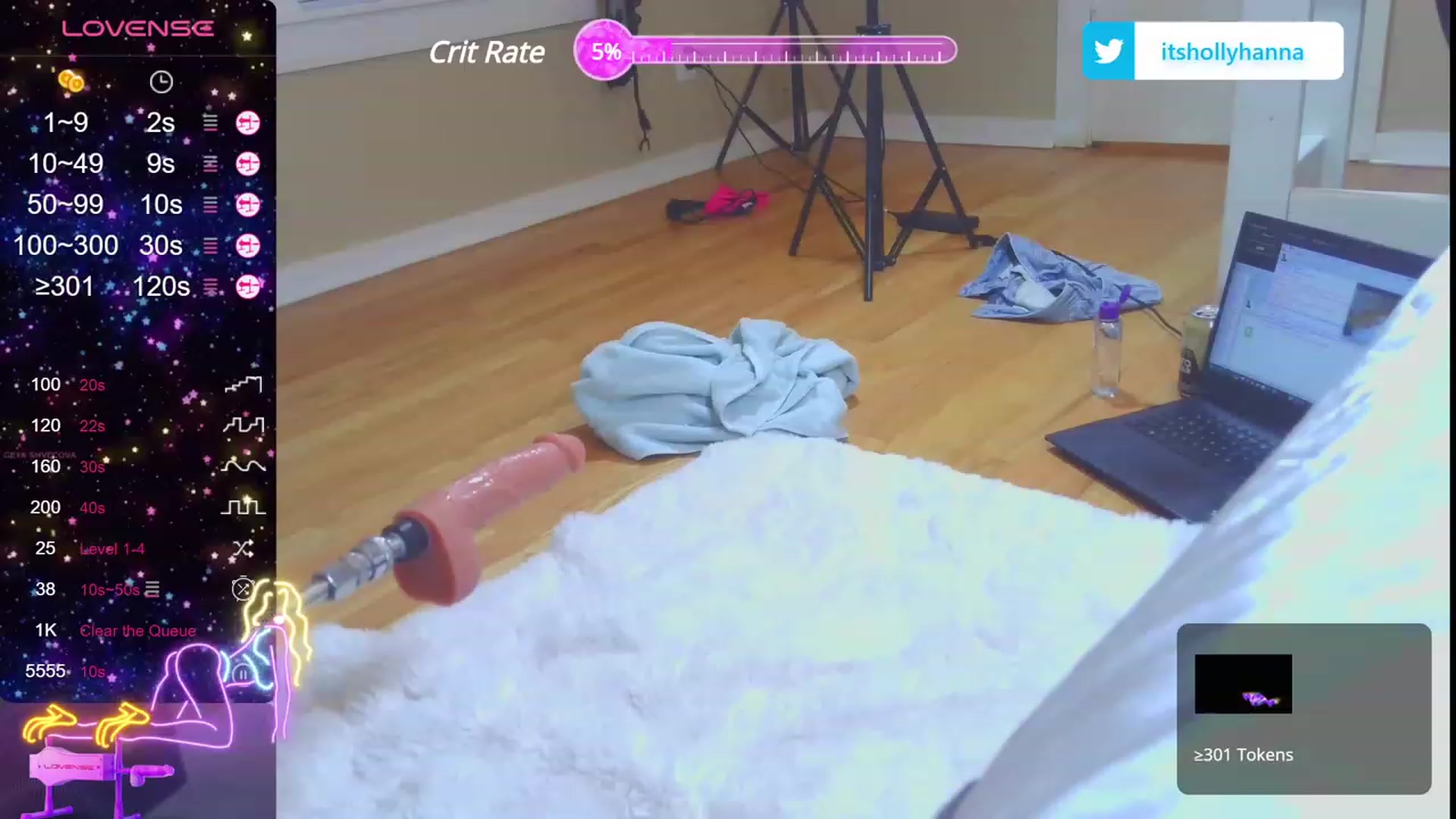 Gallery image thumbnail from HollyHanna's myfreecams stream on, 10/14/2023, 06:37 image 8 of 20