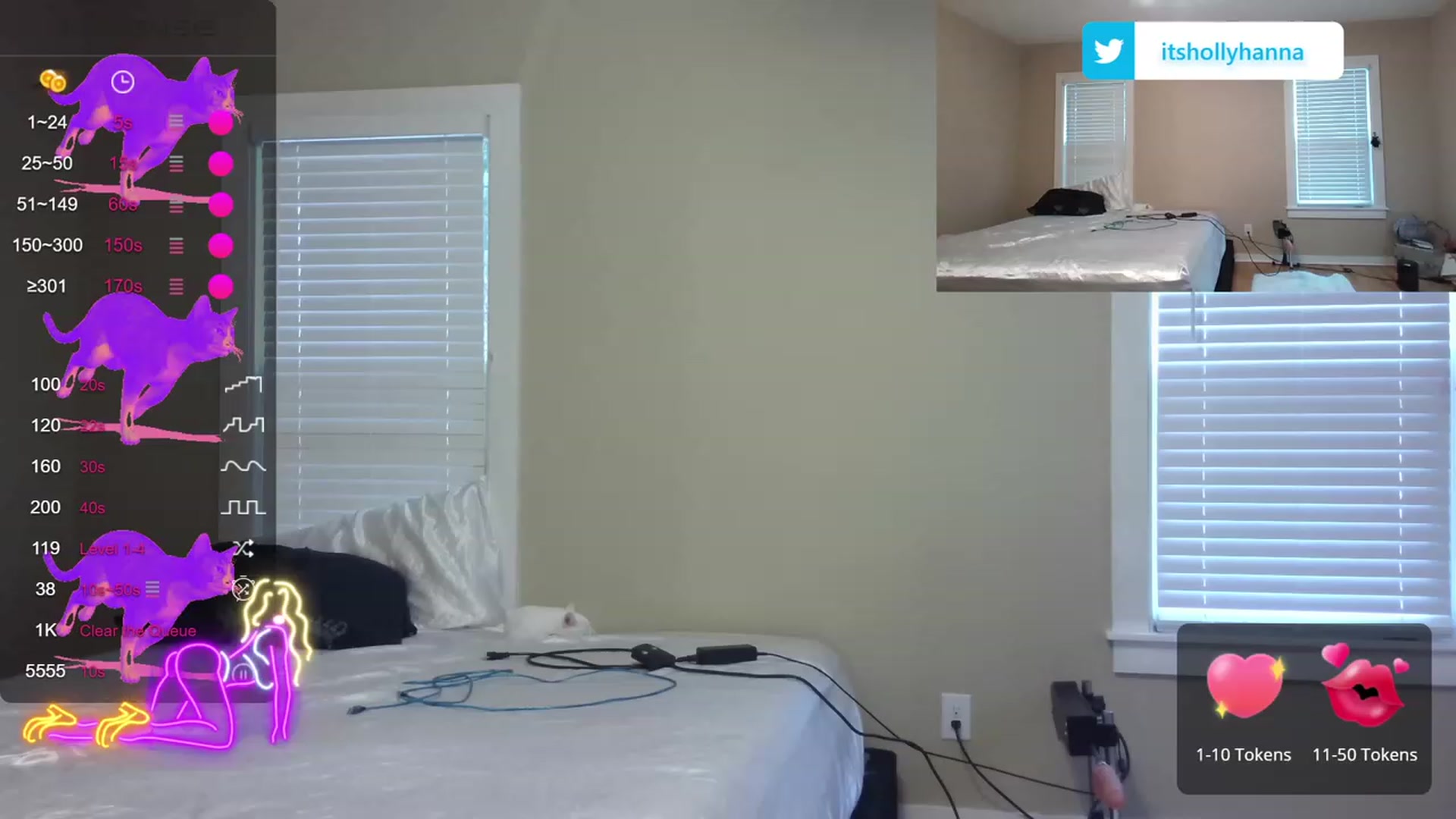 Gallery image thumbnail from HollyHanna's myfreecams stream on, 10/24/2023, 21:25 image 1 of 20