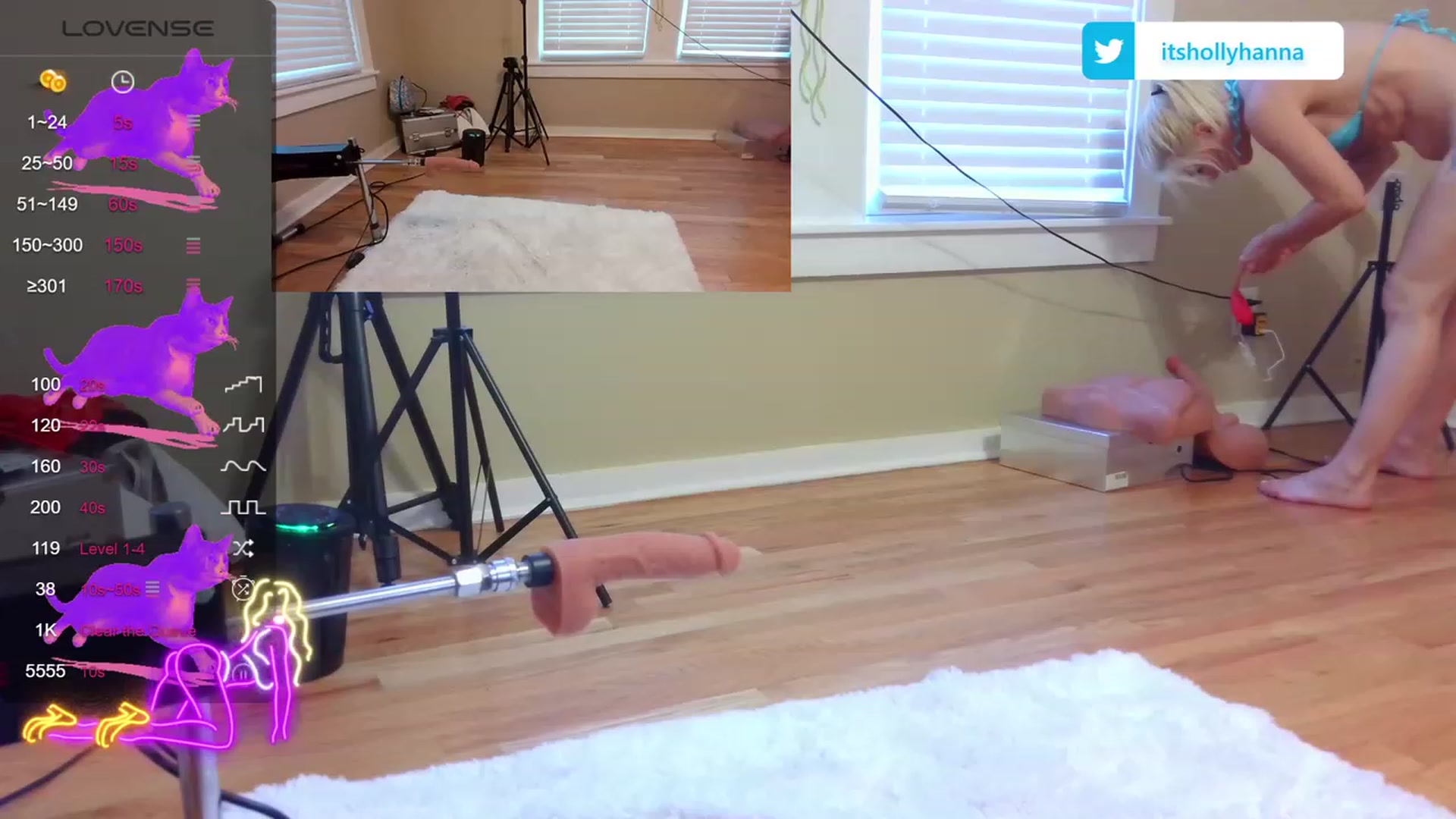 Gallery image thumbnail from HollyHanna's myfreecams stream on, 10/24/2023, 22:59 image 6 of 20