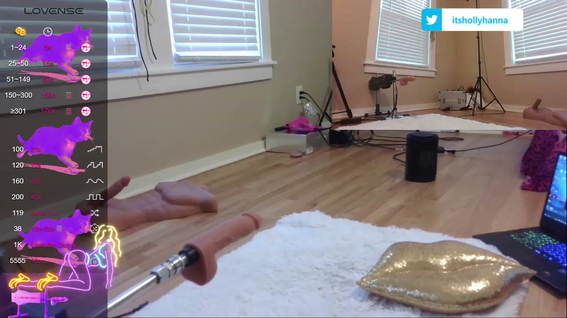 Gallery image thumbnail from HollyHanna's myfreecams stream on, 10/26/2023, 22:13 image 1 of 20