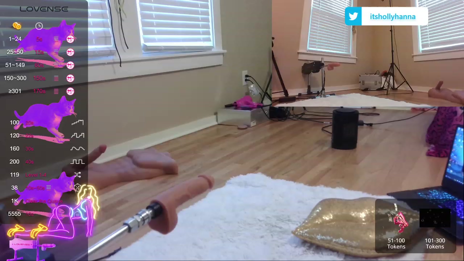 Gallery image thumbnail from HollyHanna's myfreecams stream on, 10/26/2023, 22:13 image 2 of 20