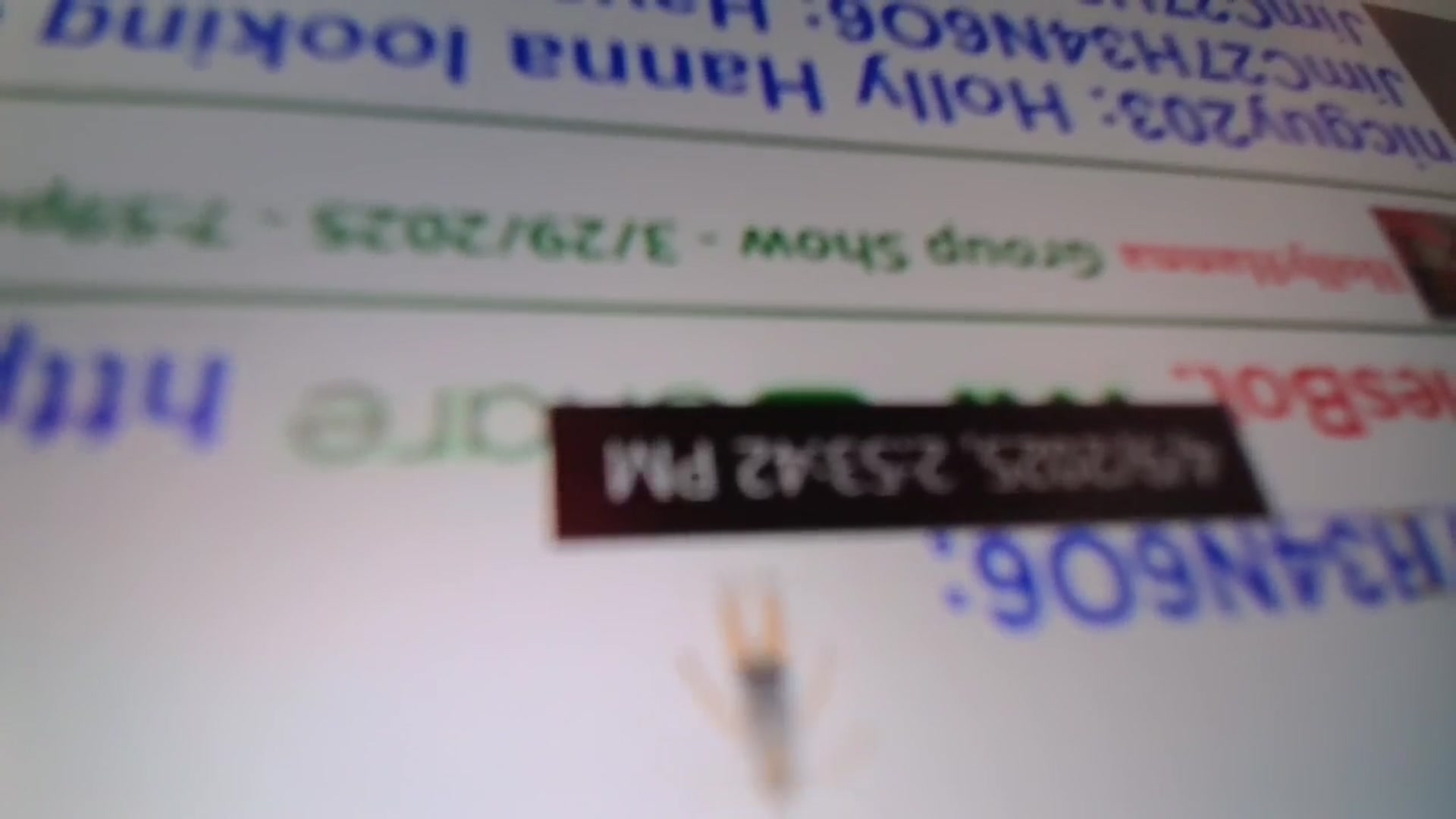Gallery image thumbnail from HollyHanna's myfreecams stream on, 04/09/2025, 20:12 image 20 of 20