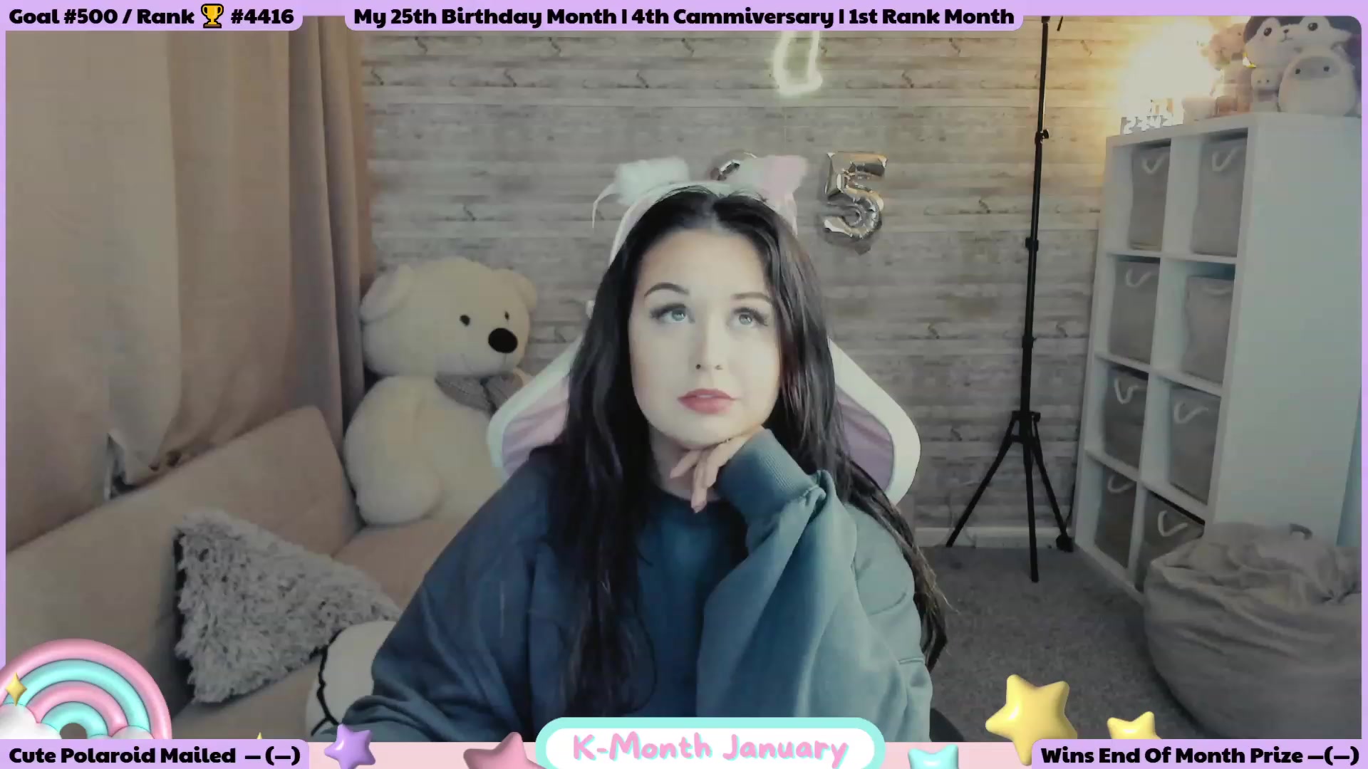 Gallery image thumbnail from HollyKittenn's myfreecams stream on, 01/03/2023, 17:26 image 6 of 20