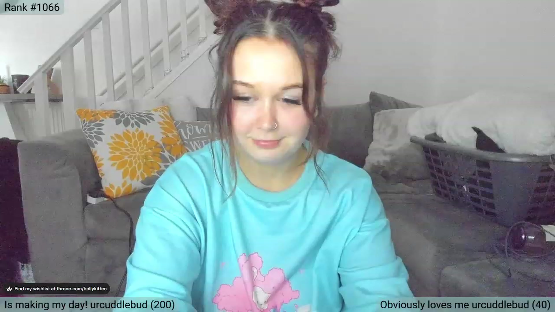 Gallery image thumbnail from HollyKittenn's myfreecams stream on, 05/01/2023, 16:23 image 16 of 20