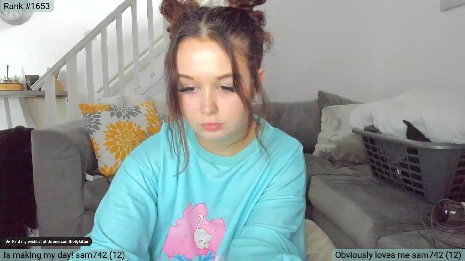 Gallery image thumbnail from HollyKittenn's myfreecams stream on, 05/01/2023, 16:23 image 7 of 20