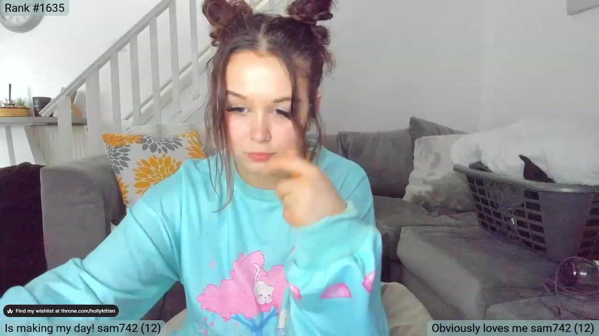 Gallery image thumbnail from HollyKittenn's myfreecams stream on, 05/01/2023, 16:23 image 6 of 20