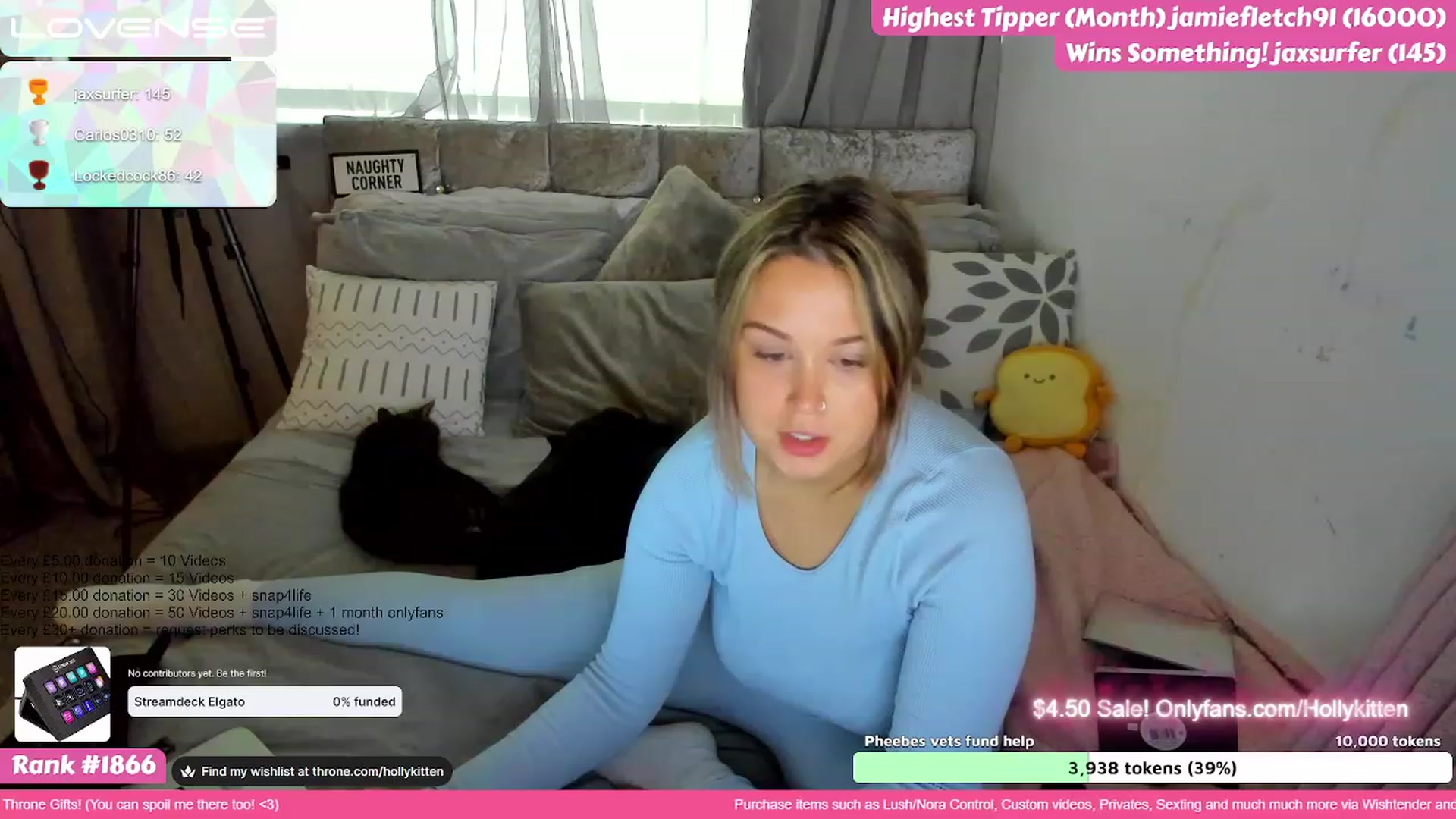 Gallery image thumbnail from HollyKittenn's myfreecams stream on, 07/18/2023, 20:04 image 6 of 20