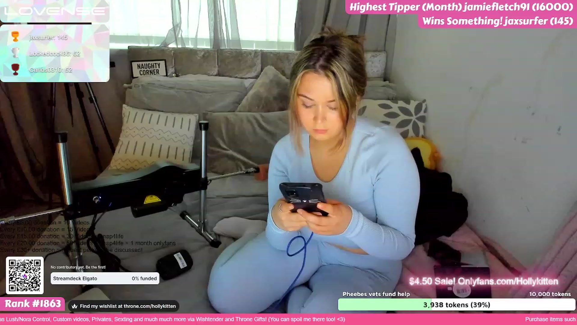 Gallery image thumbnail from HollyKittenn's myfreecams stream on, 07/18/2023, 20:04 image 15 of 20