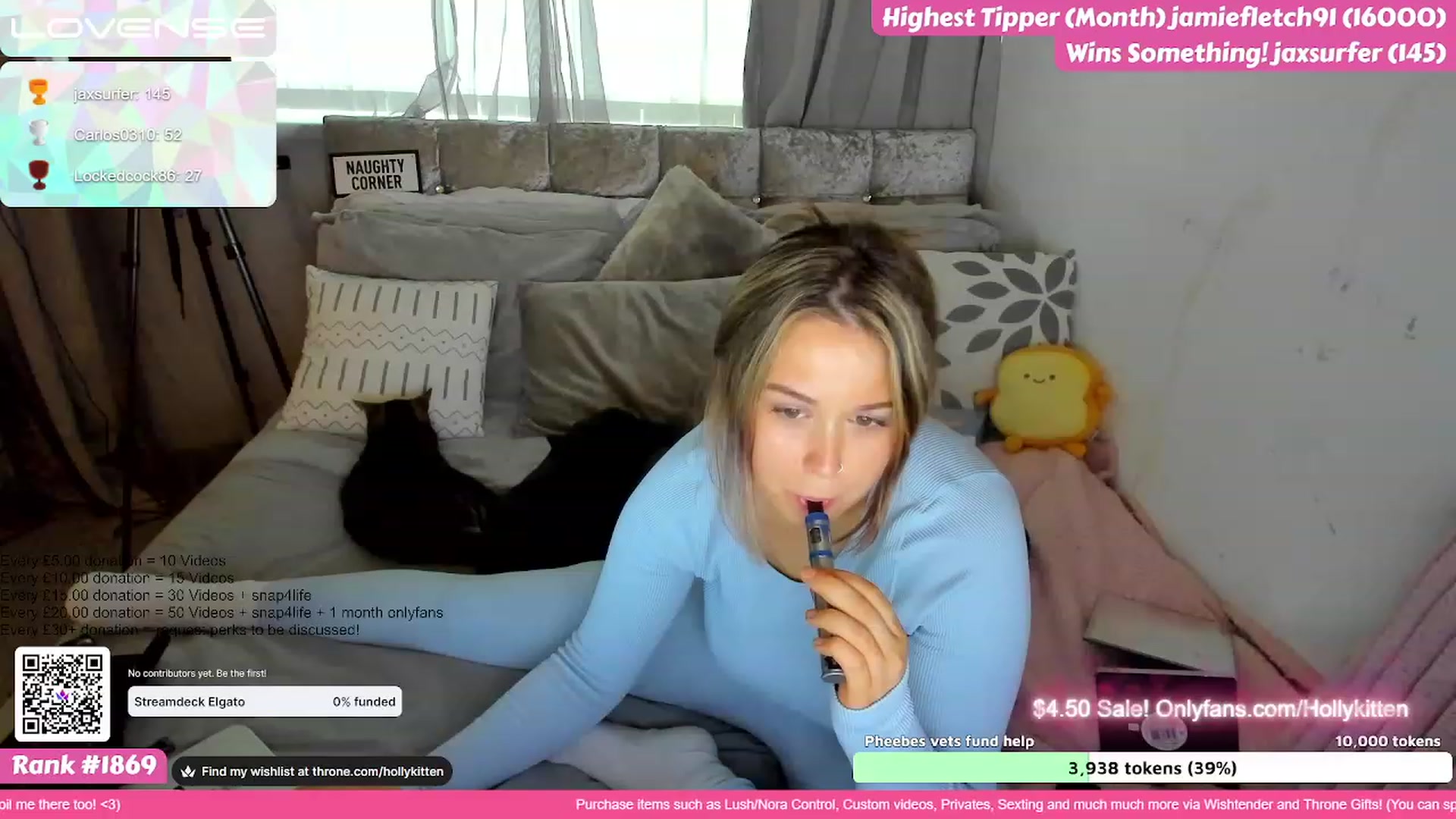 Gallery image thumbnail from HollyKittenn's myfreecams stream on, 07/18/2023, 20:04 image 1 of 20