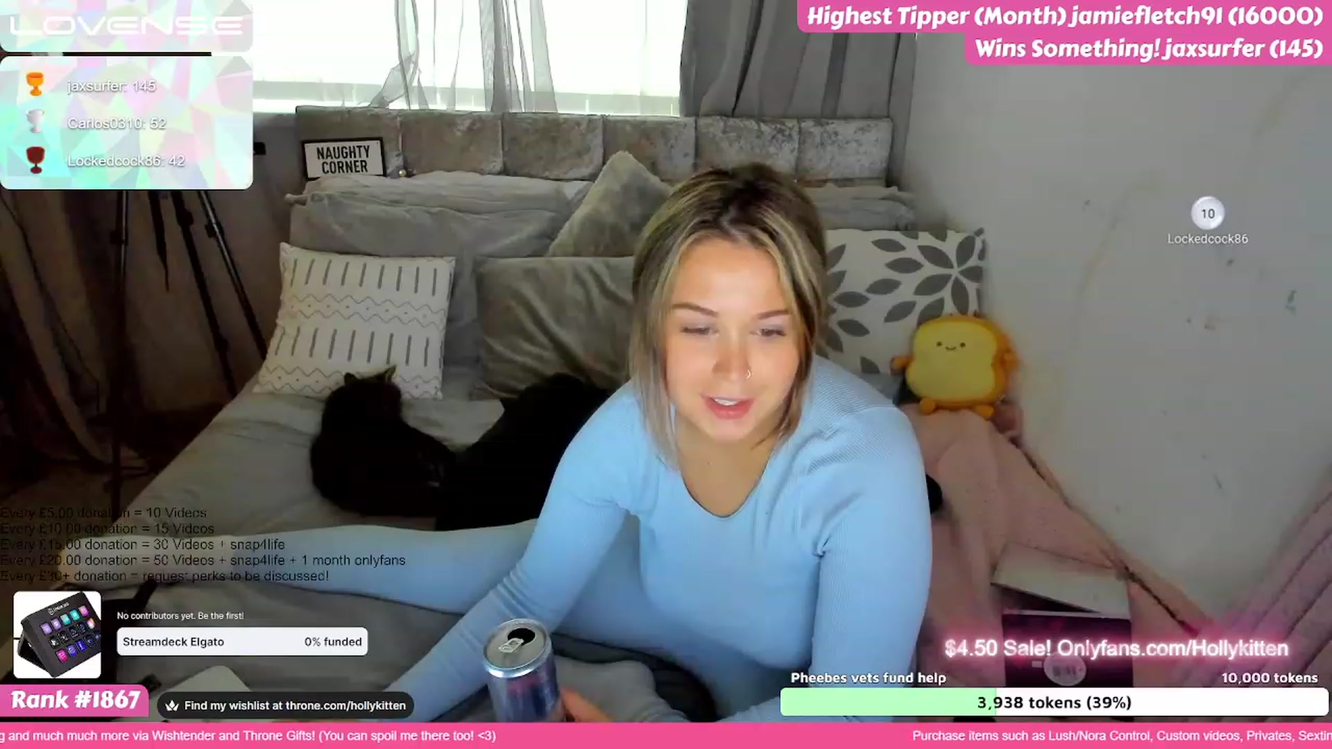 Gallery image thumbnail from HollyKittenn's myfreecams stream on, 07/18/2023, 20:04 image 5 of 20