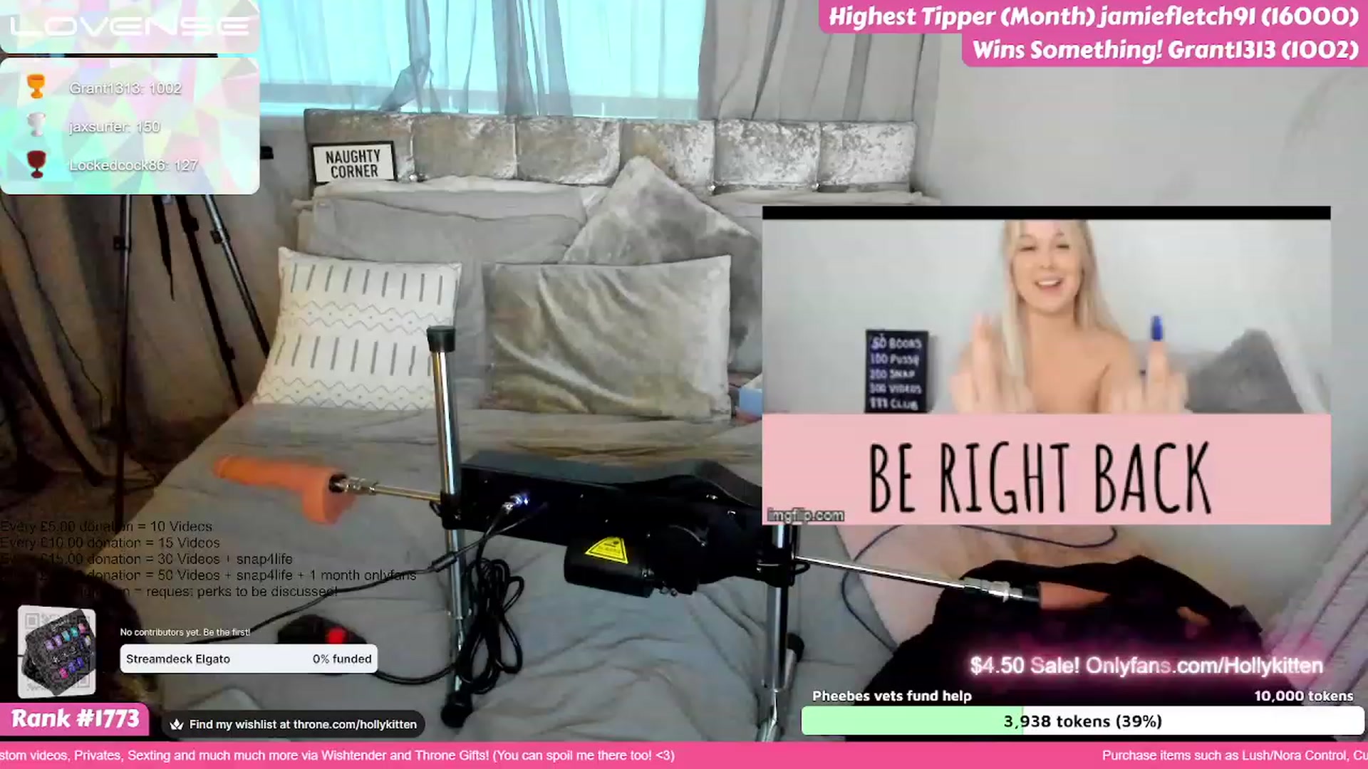 Gallery image thumbnail from HollyKittenn's myfreecams stream on, 07/18/2023, 20:47 image 16 of 20