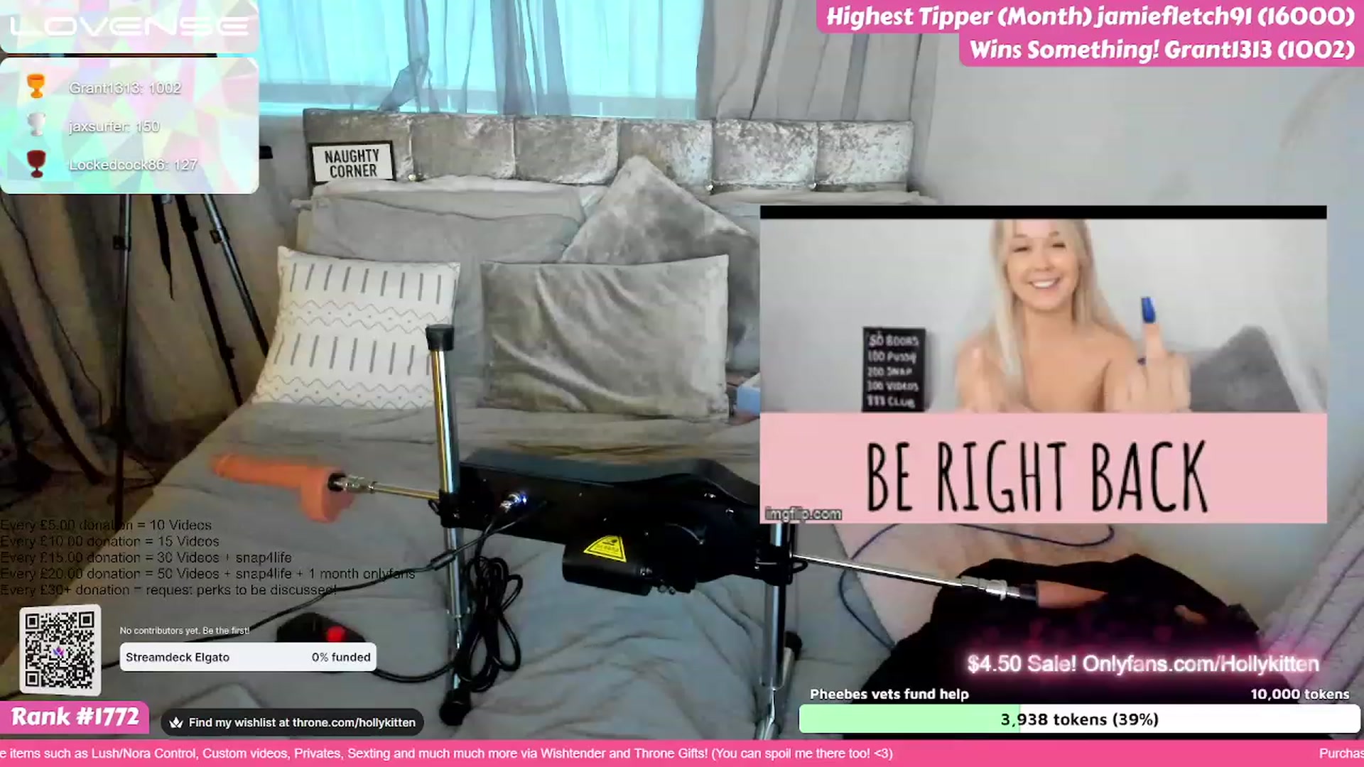 Gallery image thumbnail from HollyKittenn's myfreecams stream on, 07/18/2023, 20:47 image 17 of 20