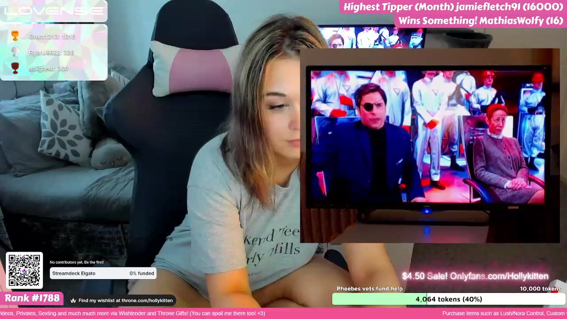 Gallery image thumbnail from HollyKittenn's myfreecams stream on, 07/19/2023, 20:17 image 3 of 20