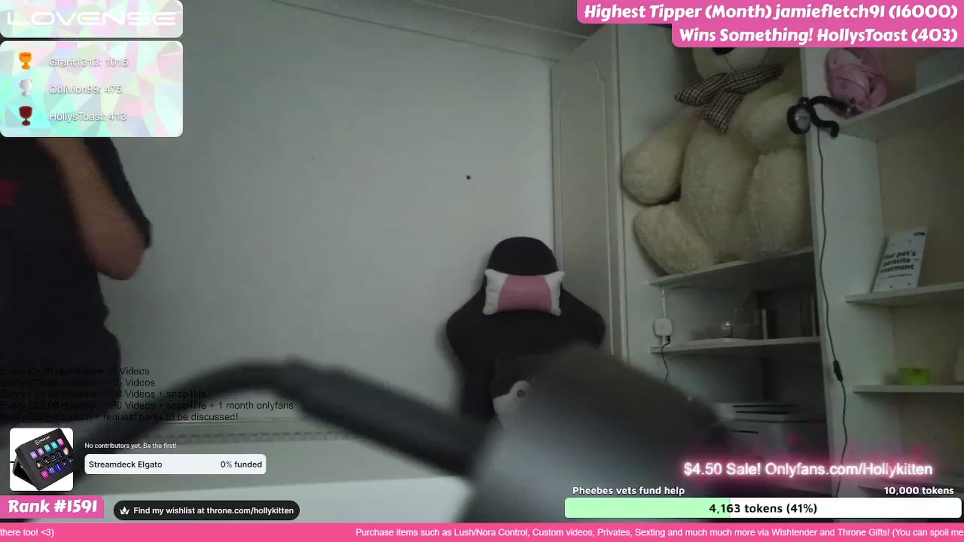 Gallery image thumbnail from HollyKittenn's myfreecams stream on, 07/20/2023, 19:43 image 15 of 20