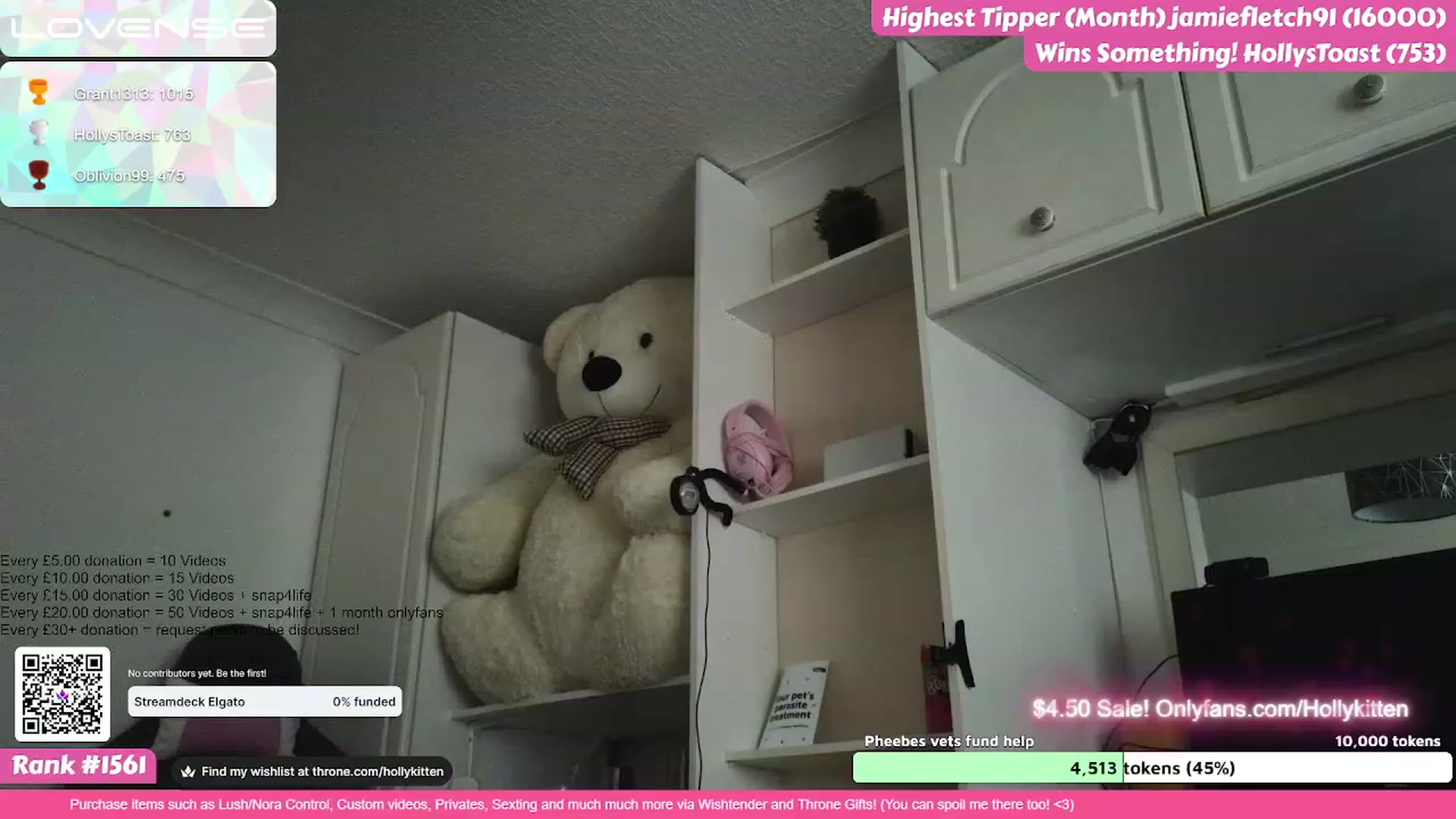 Gallery image thumbnail from HollyKittenn's myfreecams stream on, 07/20/2023, 19:43 image 17 of 20