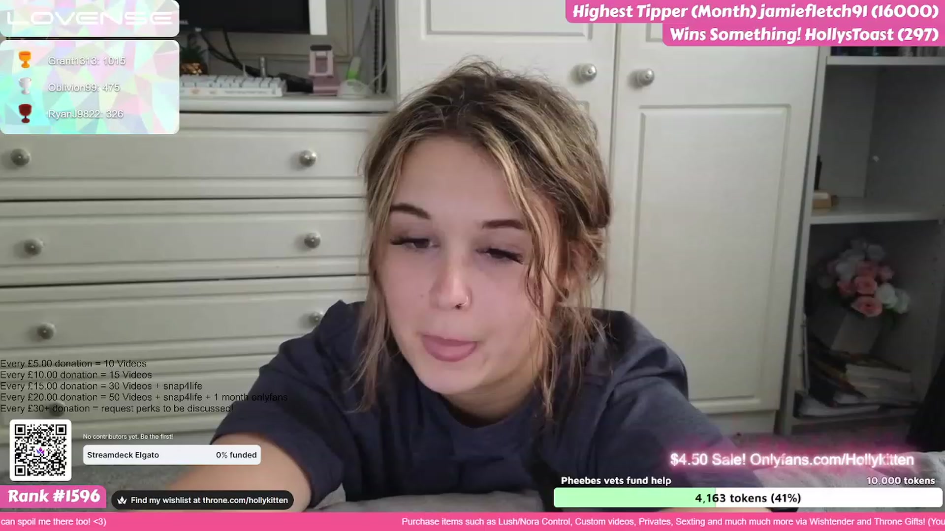 Gallery image thumbnail from HollyKittenn's myfreecams stream on, 07/20/2023, 19:43 image 3 of 20