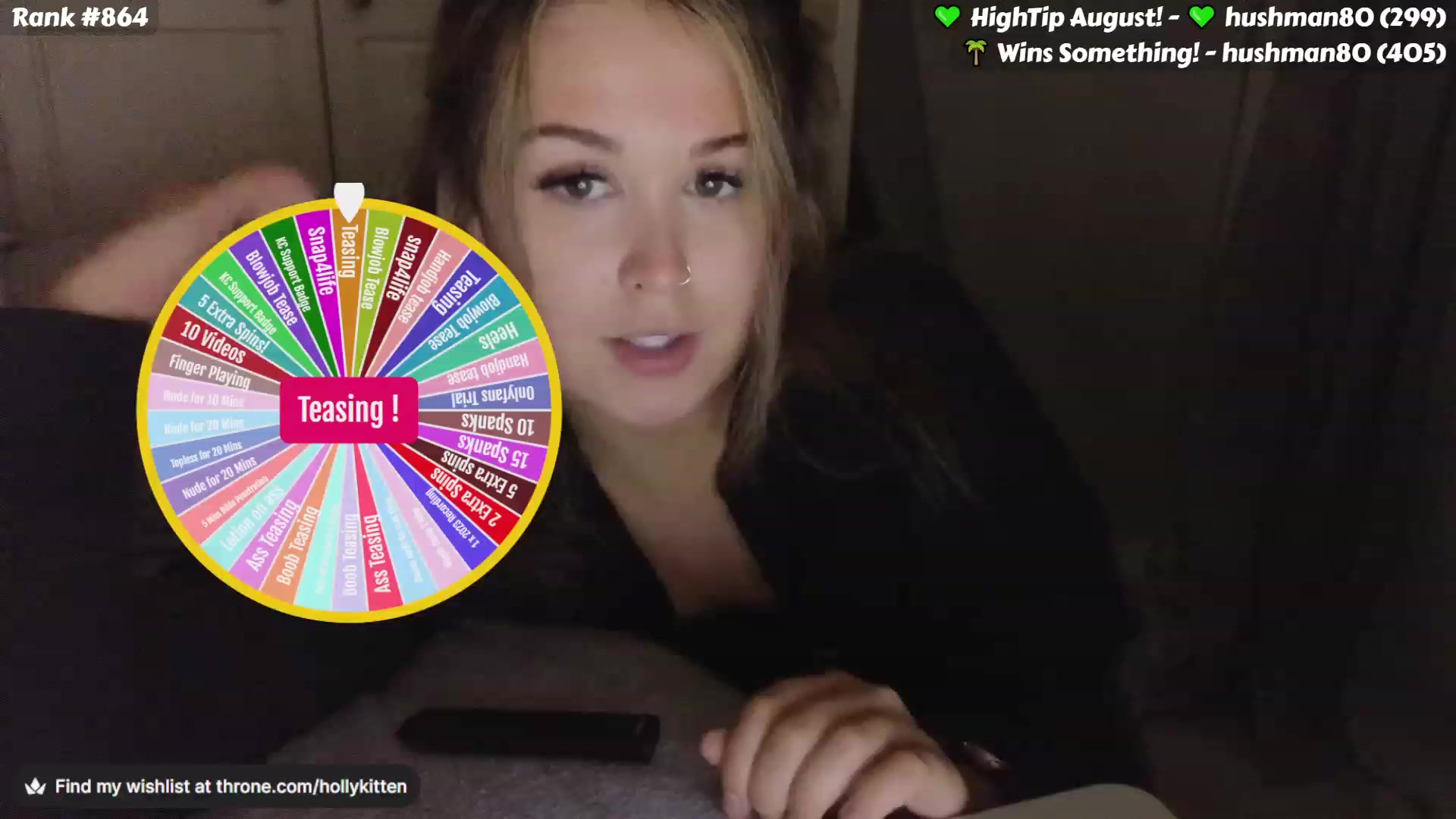Gallery image thumbnail from HollyKittenn's myfreecams stream on, 08/03/2023, 19:07 image 17 of 20