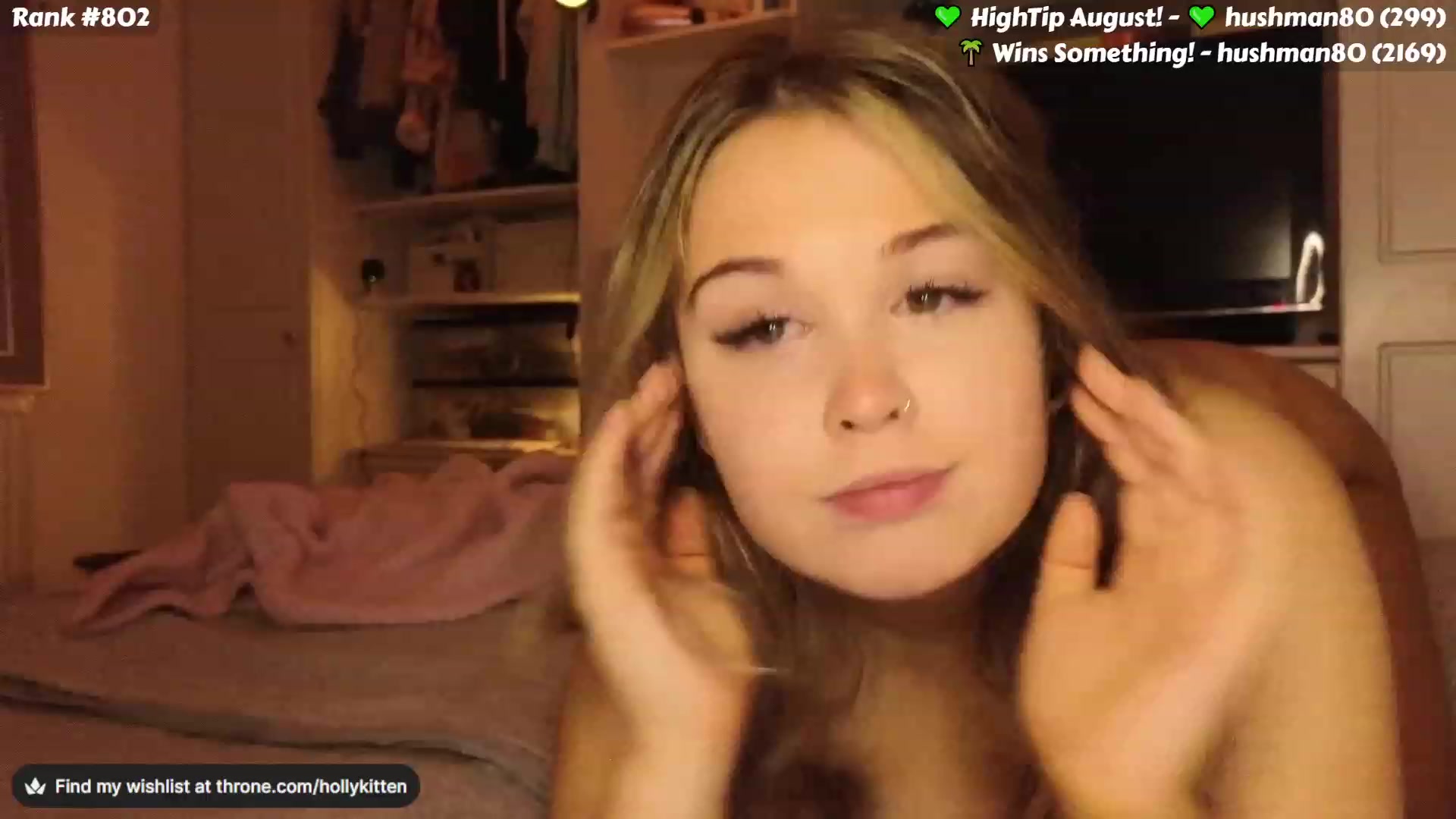 Gallery image thumbnail from HollyKittenn's myfreecams stream on, 08/04/2023, 23:08 image 11 of 20