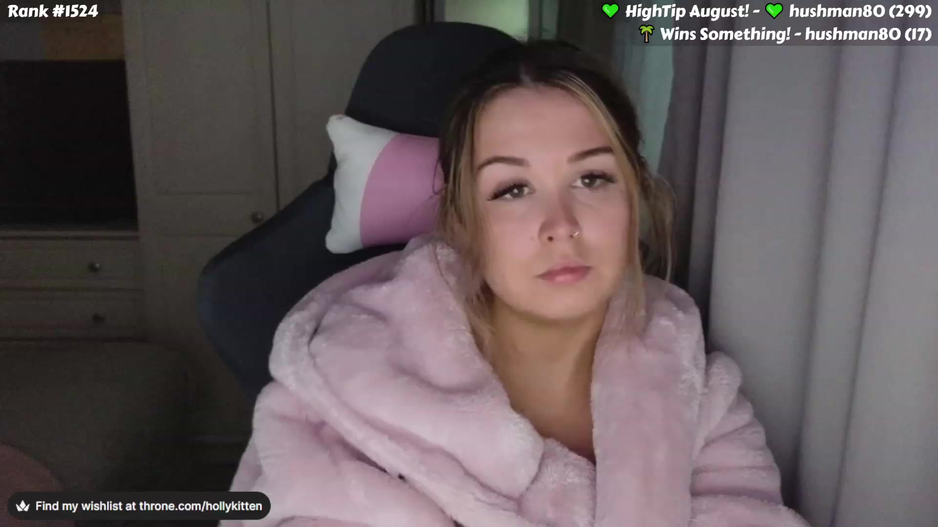 Gallery image thumbnail from HollyKittenn's myfreecams stream on, 08/07/2023, 20:02 image 11 of 20