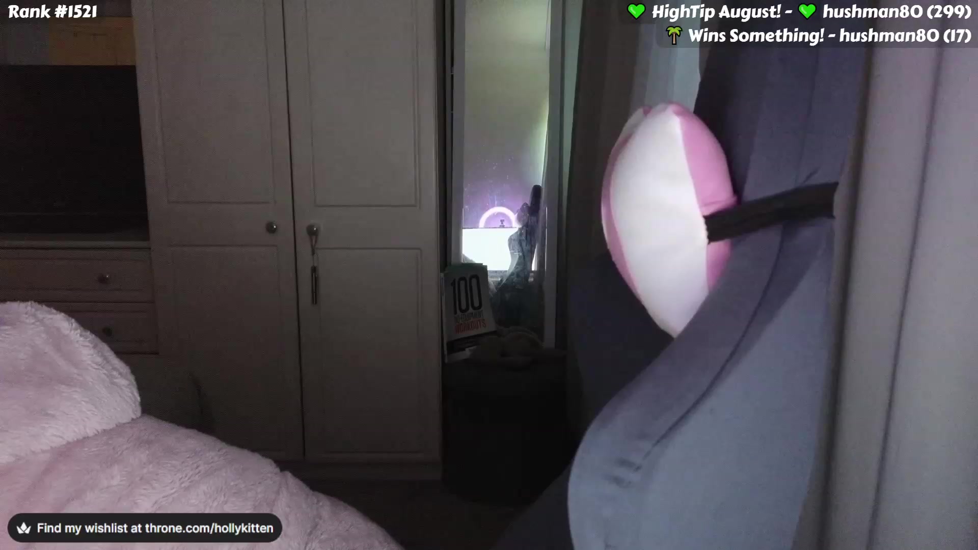 Gallery image thumbnail from HollyKittenn's myfreecams stream on, 08/07/2023, 20:02 image 6 of 20