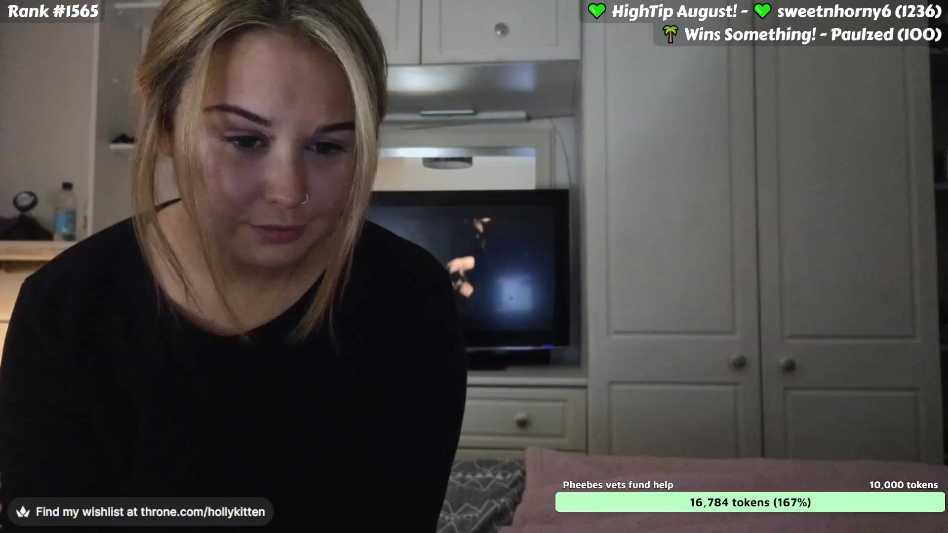 Gallery image thumbnail from HollyKittenn's myfreecams stream on, 08/16/2023, 18:45 image 3 of 20
