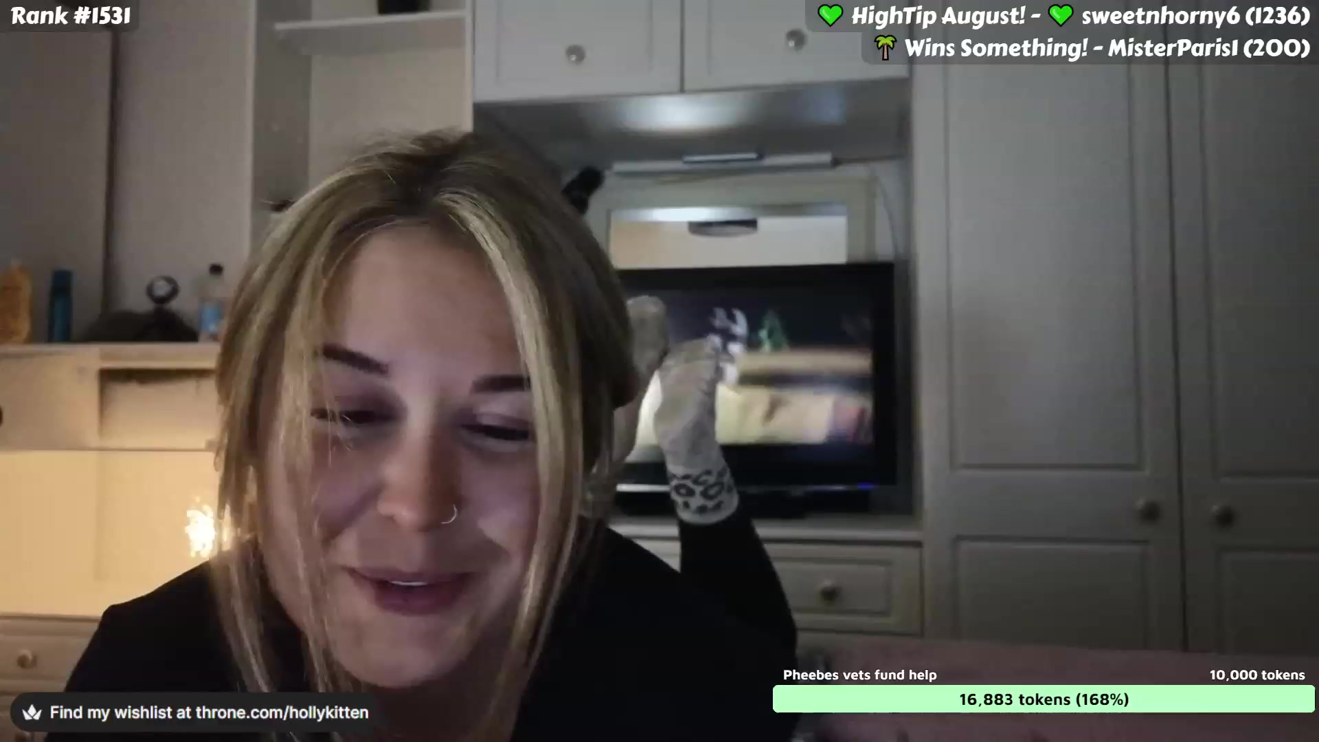 Gallery image thumbnail from HollyKittenn's myfreecams stream on, 08/16/2023, 18:45 image 14 of 20