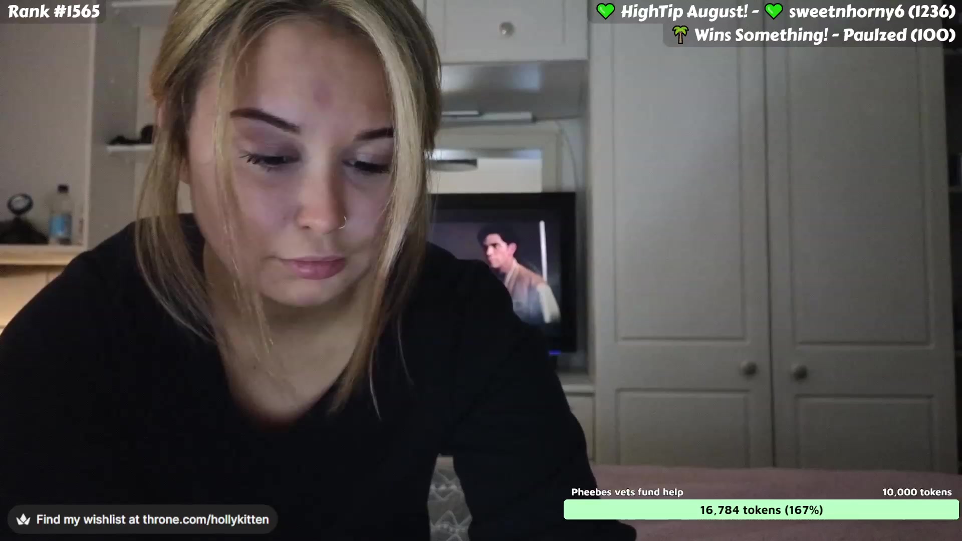 Gallery image thumbnail from HollyKittenn's myfreecams stream on, 08/16/2023, 18:45 image 2 of 20