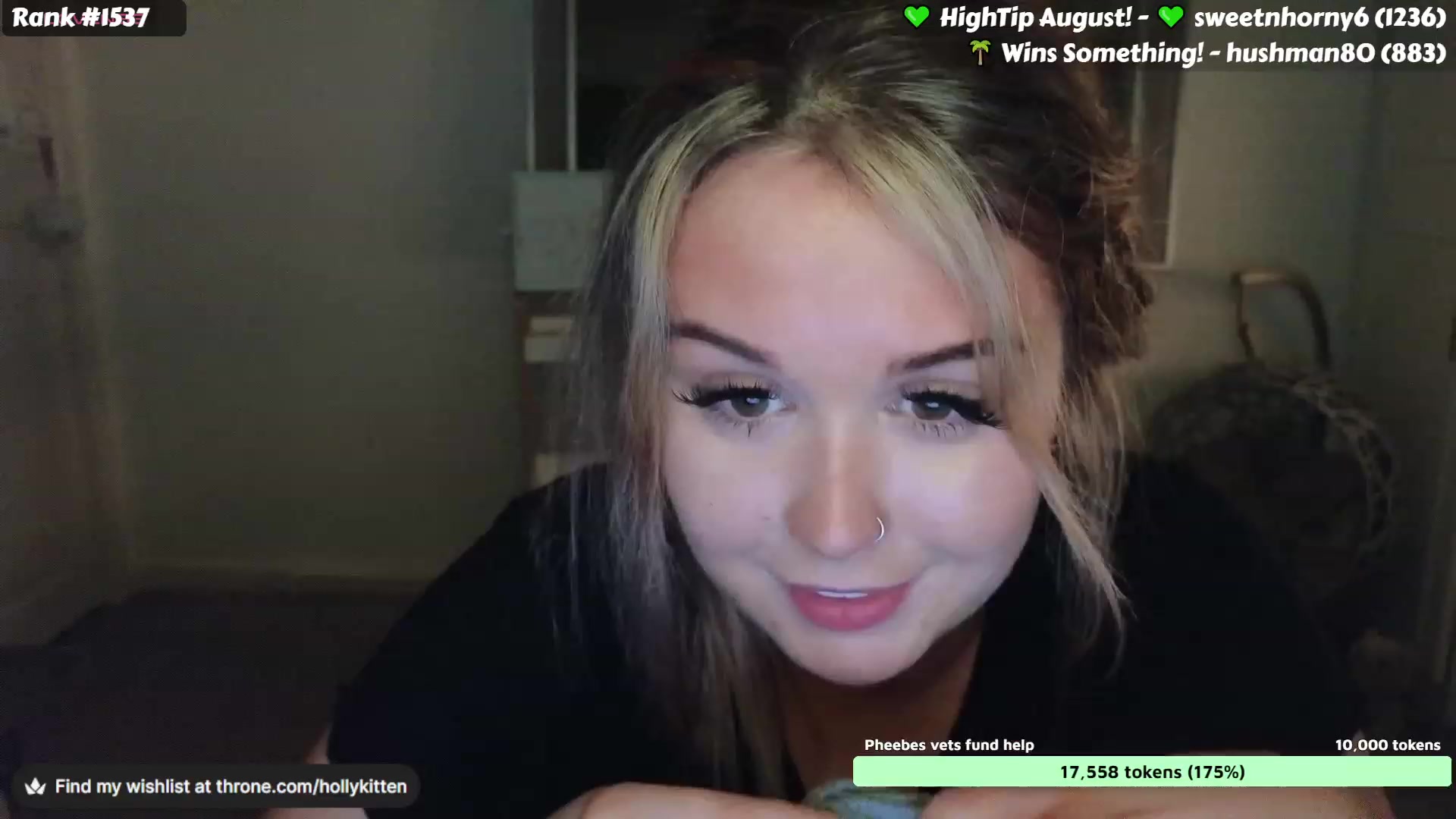 Gallery image thumbnail from HollyKittenn's myfreecams stream on, 08/17/2023, 21:18 image 11 of 20