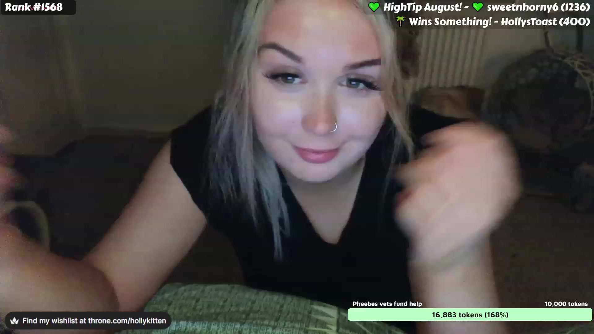 Gallery image thumbnail from HollyKittenn's myfreecams stream on, 08/17/2023, 21:18 image 8 of 20