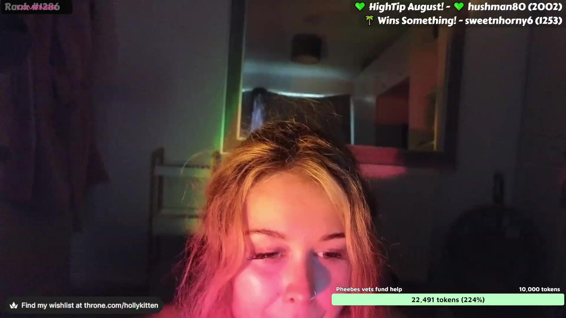 Gallery image thumbnail from HollyKittenn's myfreecams stream on, 08/19/2023, 13:08 image 14 of 20