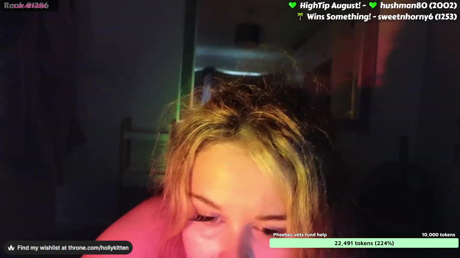Gallery image thumbnail from HollyKittenn's myfreecams stream on, 08/19/2023, 13:08 image 13 of 20