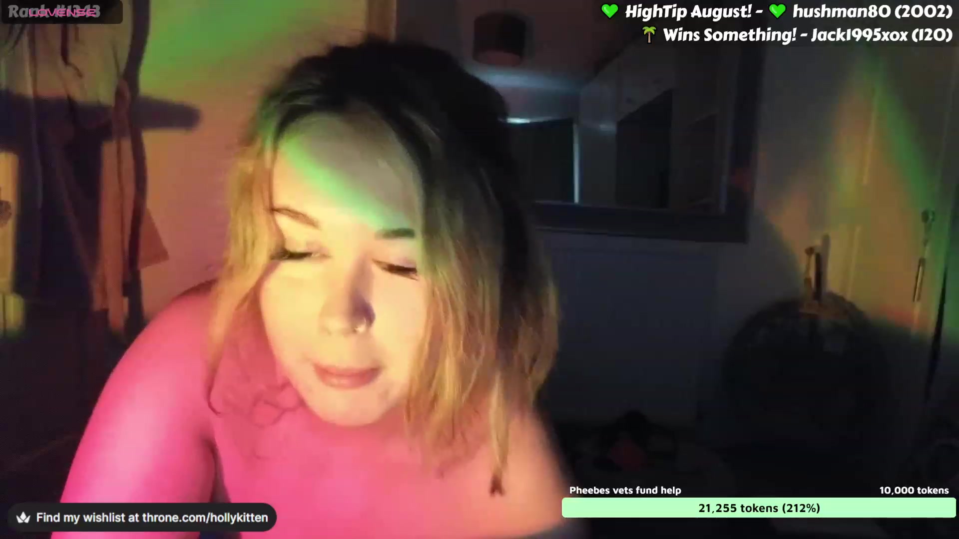 Gallery image thumbnail from HollyKittenn's myfreecams stream on, 08/19/2023, 13:08 image 4 of 20