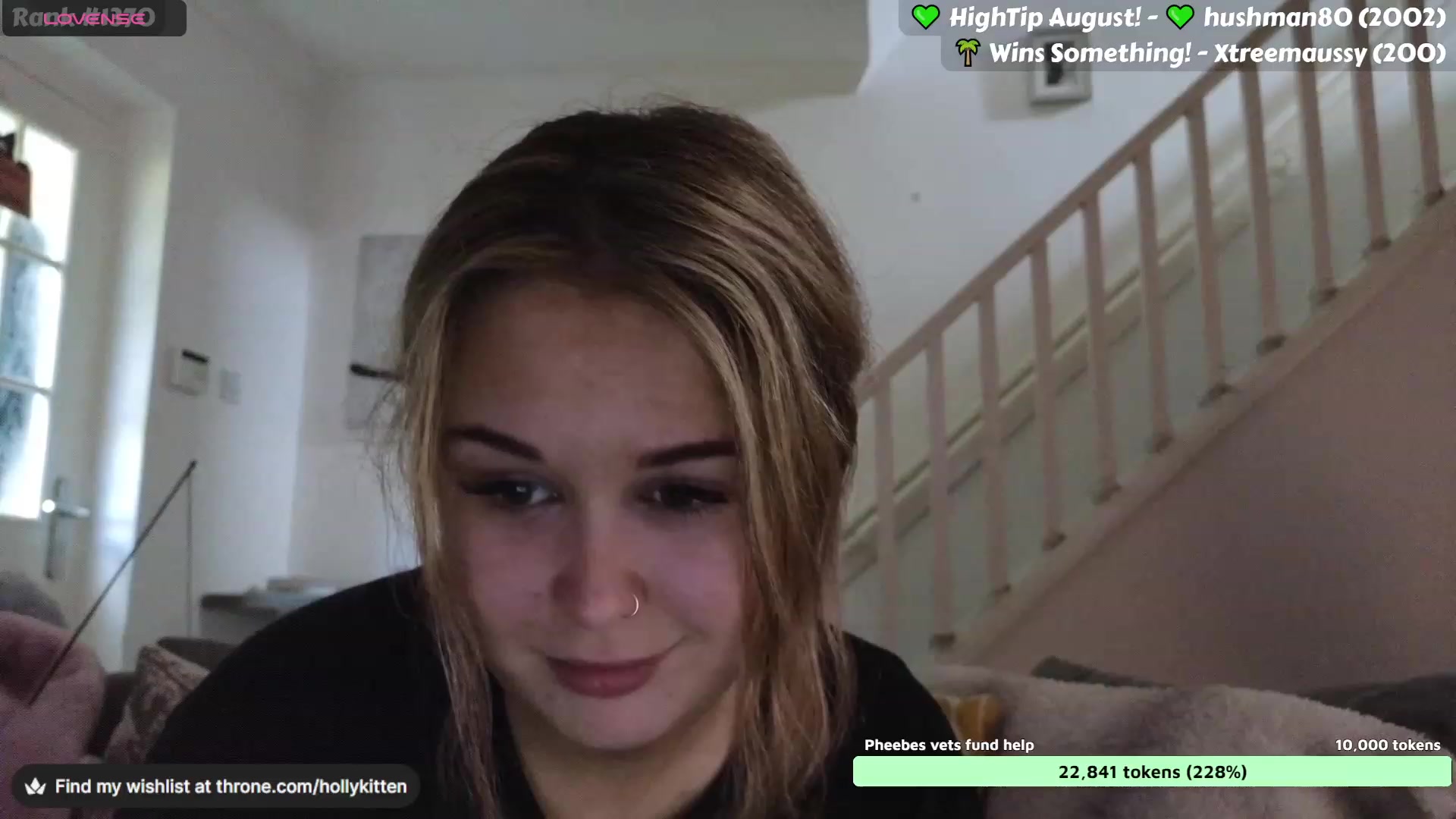 Gallery image thumbnail from HollyKittenn's myfreecams stream on, 08/21/2023, 11:30 image 5 of 20