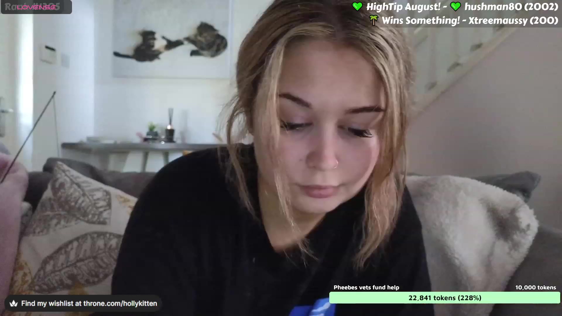 Gallery image thumbnail from HollyKittenn's myfreecams stream on, 08/21/2023, 11:30 image 16 of 20