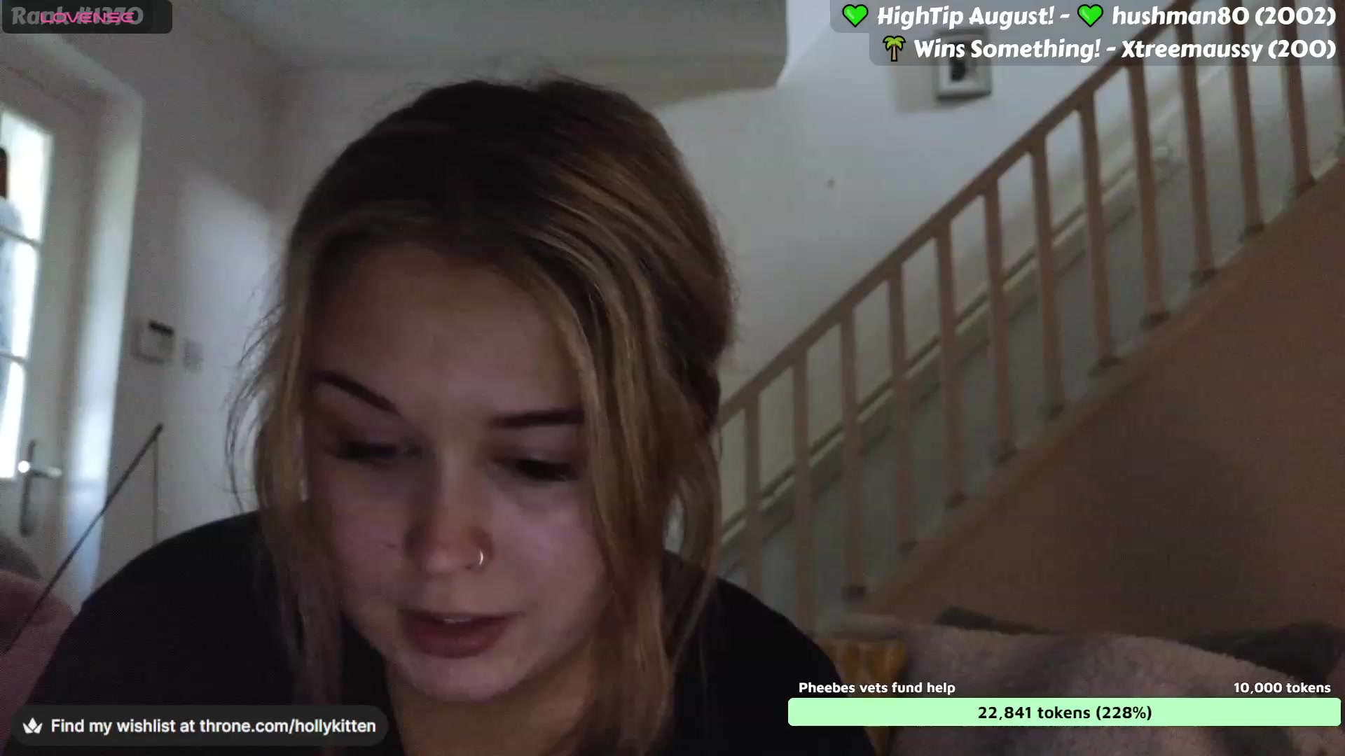 Gallery image thumbnail from HollyKittenn's myfreecams stream on, 08/21/2023, 11:30 image 7 of 20