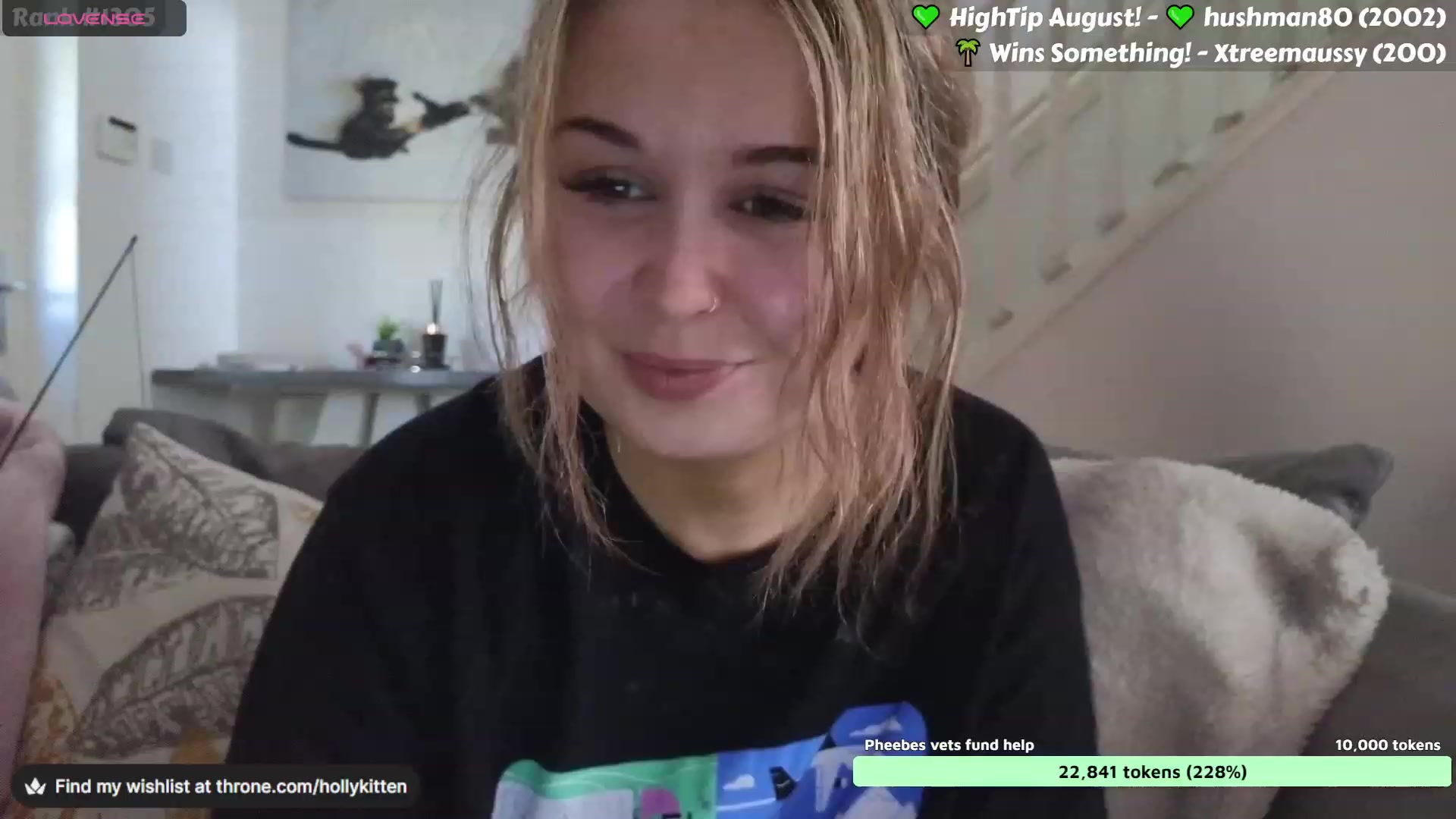Gallery image thumbnail from HollyKittenn's myfreecams stream on, 08/21/2023, 11:30 image 19 of 20