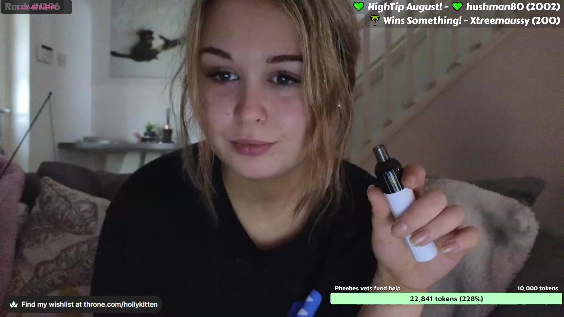 Gallery image thumbnail from HollyKittenn's myfreecams stream on, 08/21/2023, 13:51 image 1 of 20