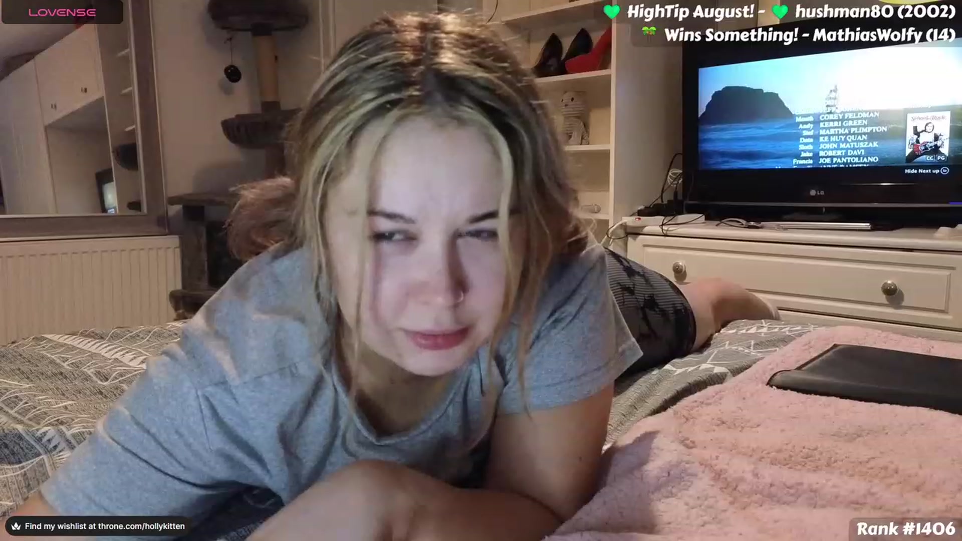 Gallery image thumbnail from HollyKittenn's myfreecams stream on, 08/23/2023, 19:12 image 20 of 20