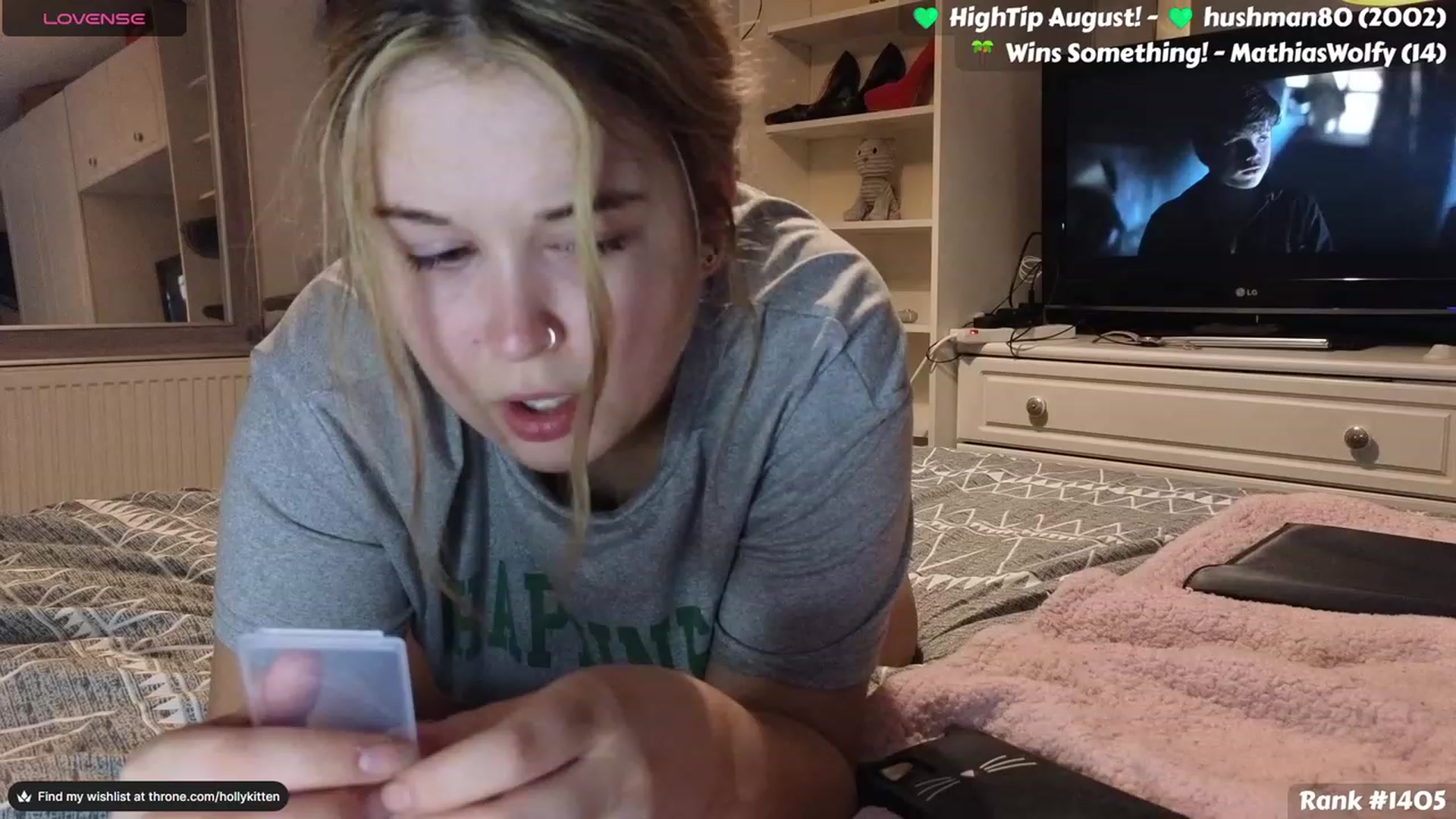 Gallery image thumbnail from HollyKittenn's myfreecams stream on, 08/23/2023, 19:12 image 15 of 20