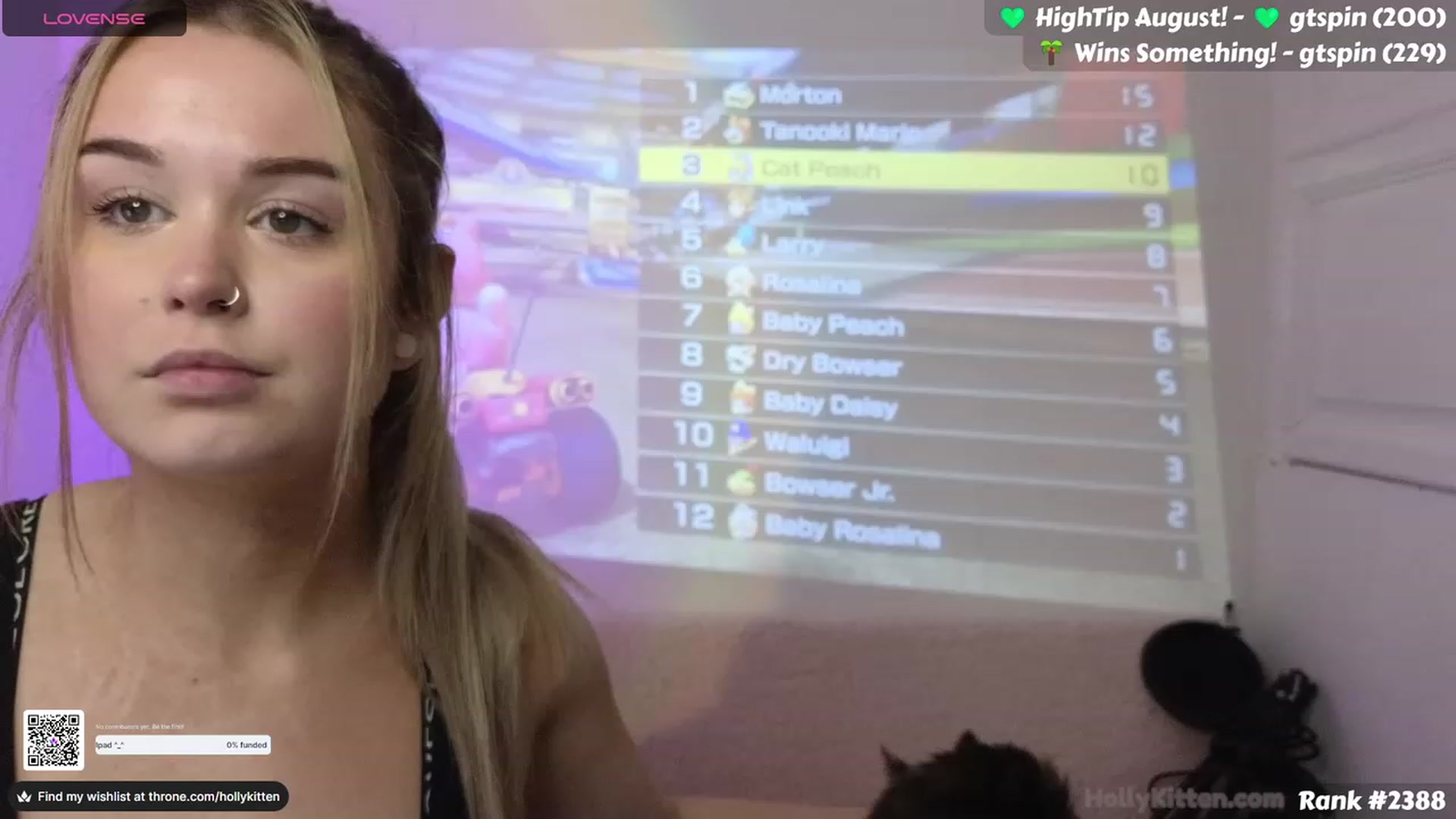 Gallery image thumbnail from HollyKittenn's myfreecams stream on, 10/02/2023, 12:21 image 4 of 20