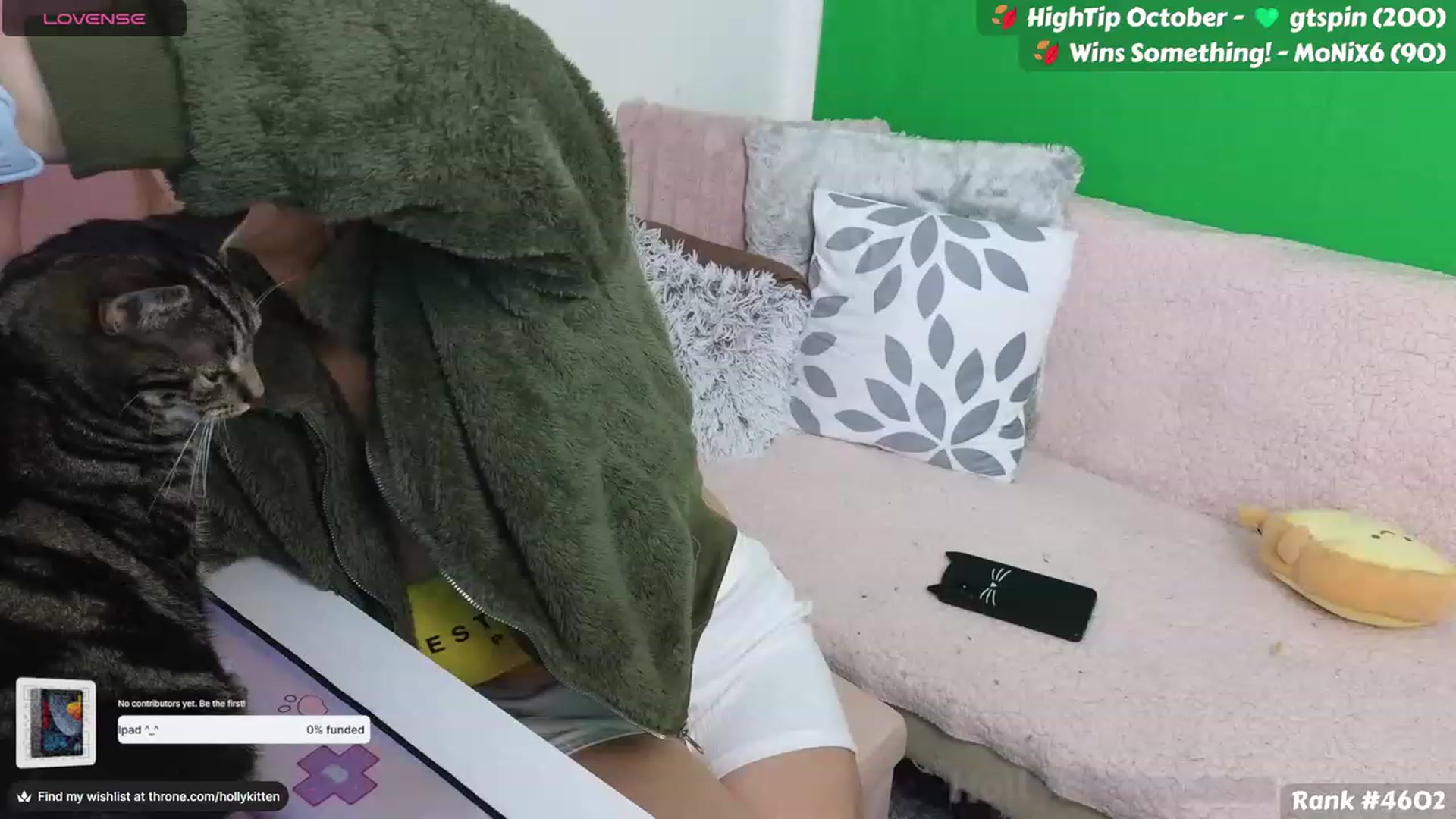 Gallery image thumbnail from HollyKittenn's myfreecams stream on, 10/09/2023, 12:04 image 6 of 20