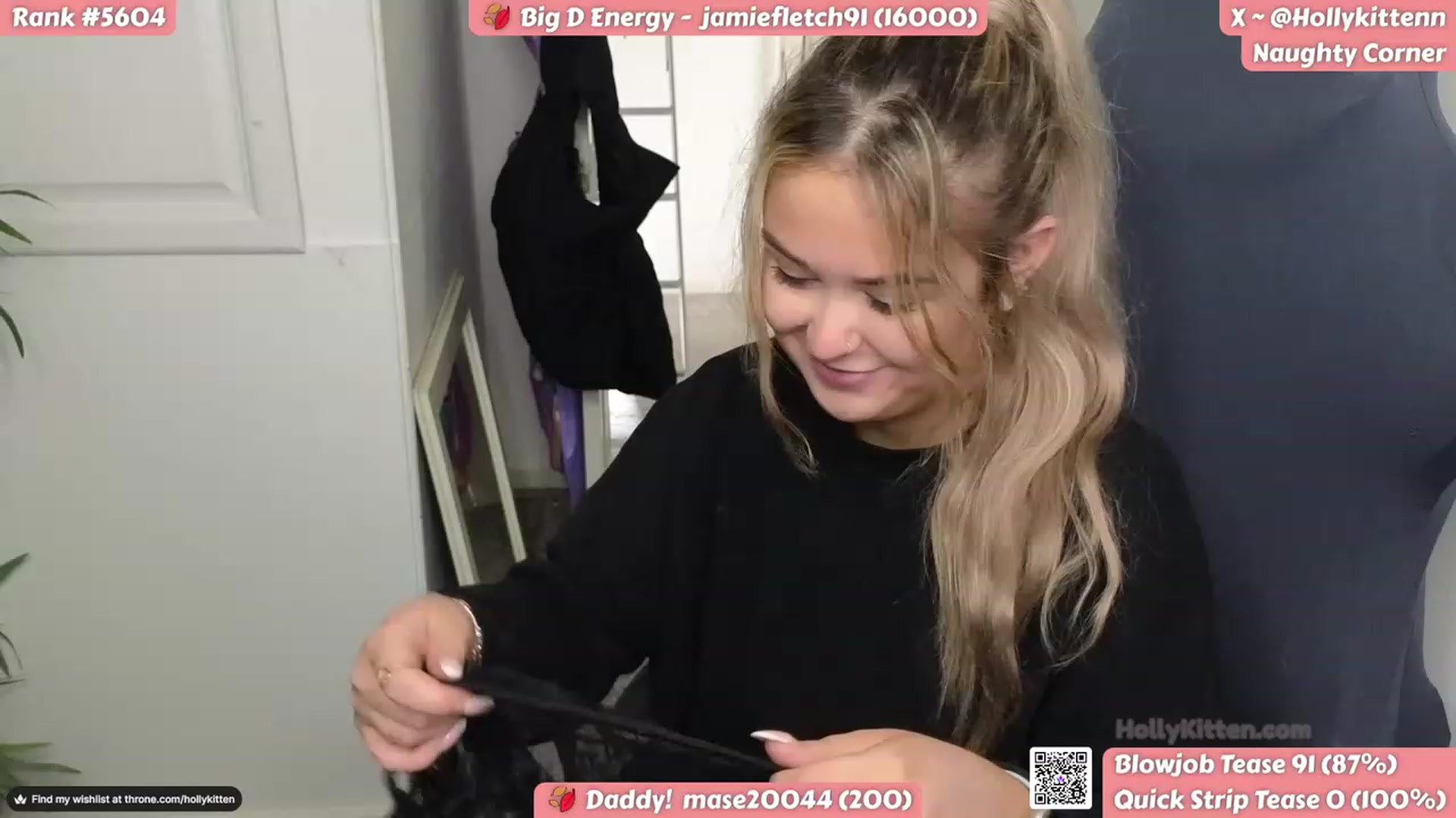Gallery image thumbnail from HollyKittenn's myfreecams stream on, 10/16/2023, 14:14 image 1 of 20