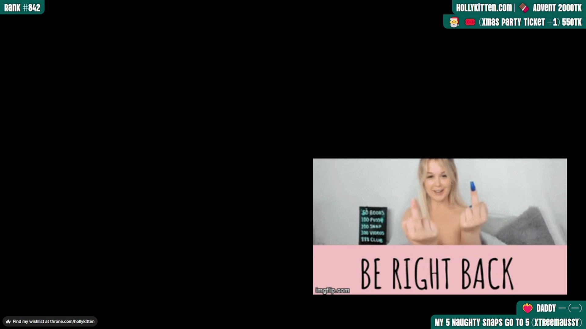 Gallery image thumbnail from HollyKittenn's myfreecams stream on, 11/21/2023, 19:41 image 18 of 20