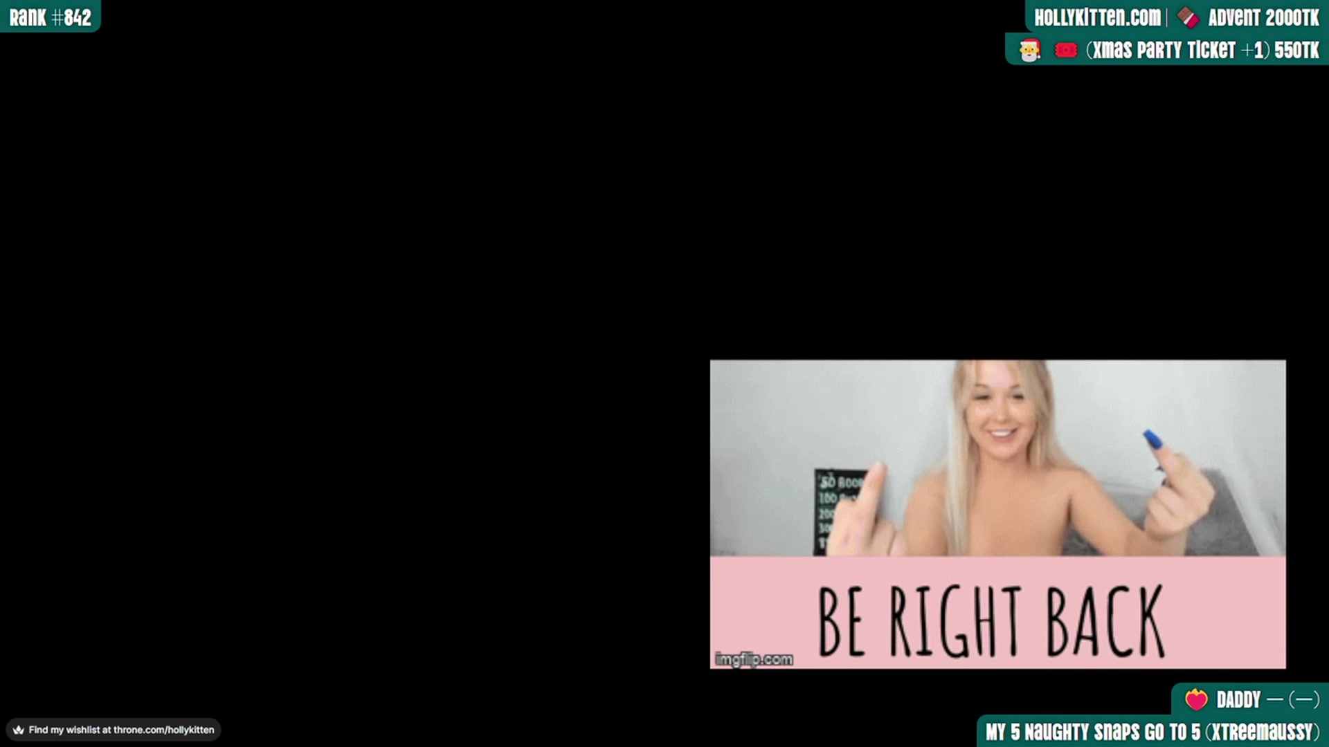 Gallery image thumbnail from HollyKittenn's myfreecams stream on, 11/21/2023, 19:41 image 13 of 20