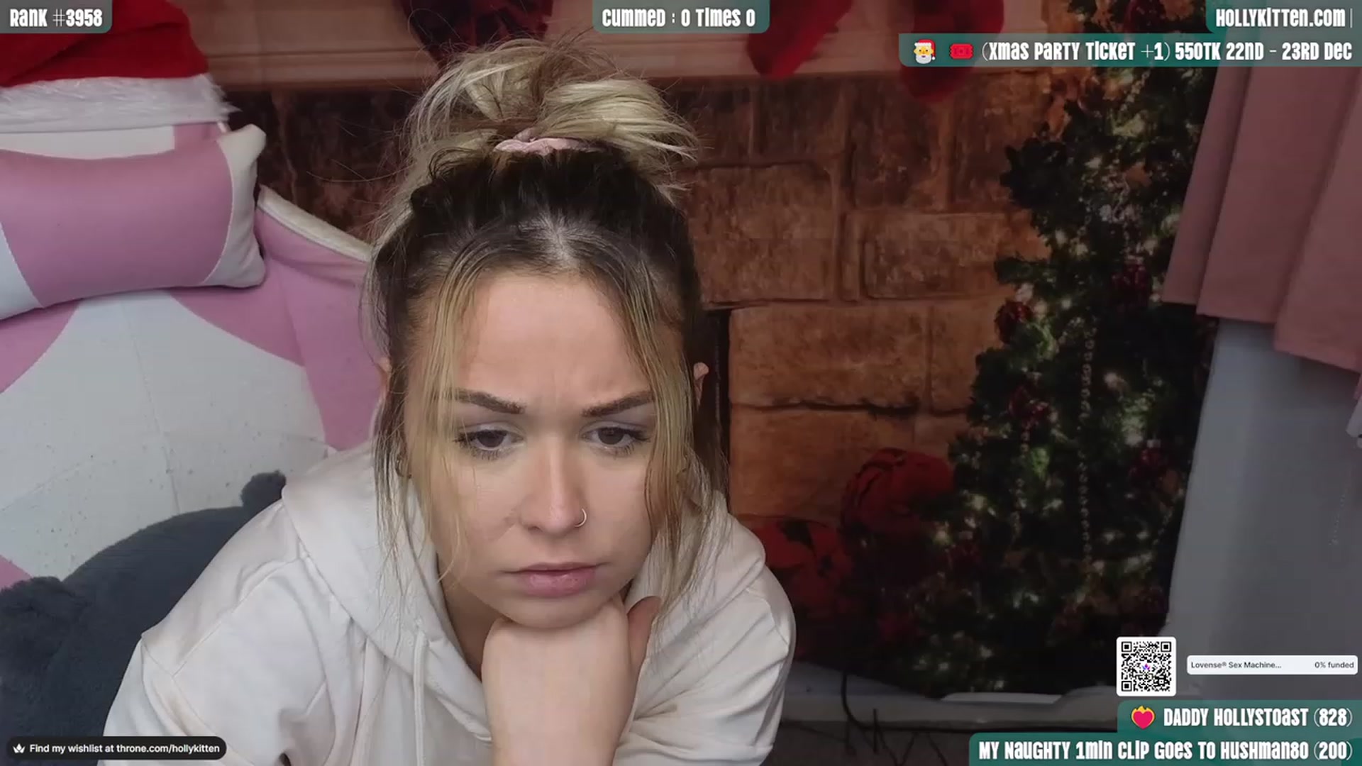 Gallery image thumbnail from HollyKittenn's myfreecams stream on, 12/04/2023, 15:48 image 10 of 20