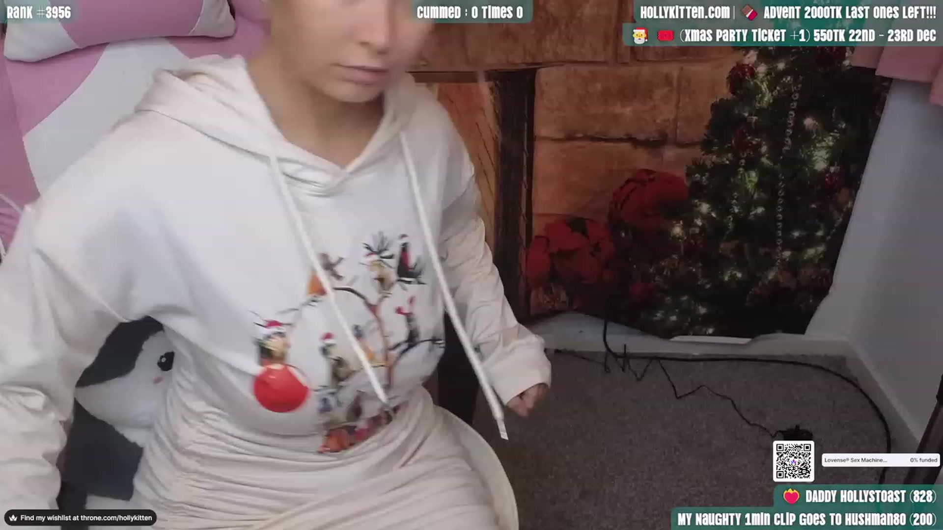 Gallery image thumbnail from HollyKittenn's myfreecams stream on, 12/04/2023, 15:48 image 3 of 20