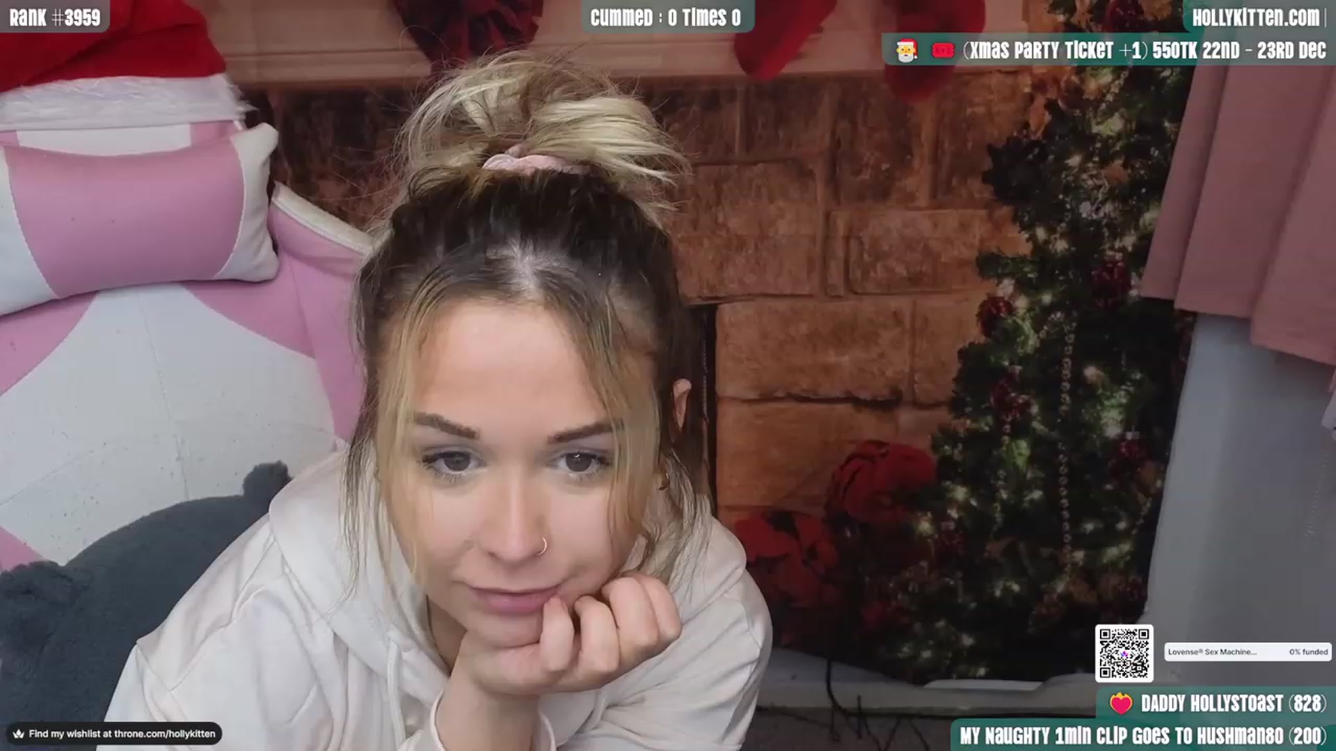 Gallery image thumbnail from HollyKittenn's myfreecams stream on, 12/04/2023, 15:48 image 11 of 20